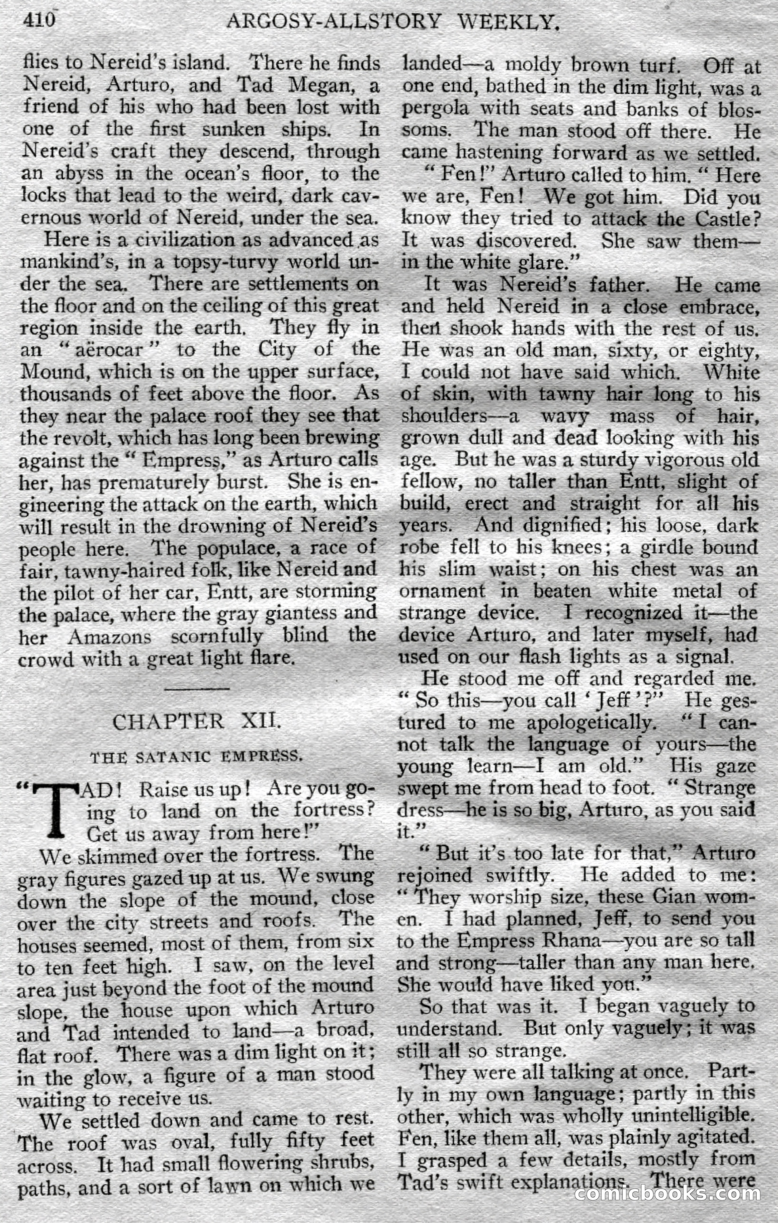 Argosy All-Story Weekly, March 23, 1929 — page 124 of 148