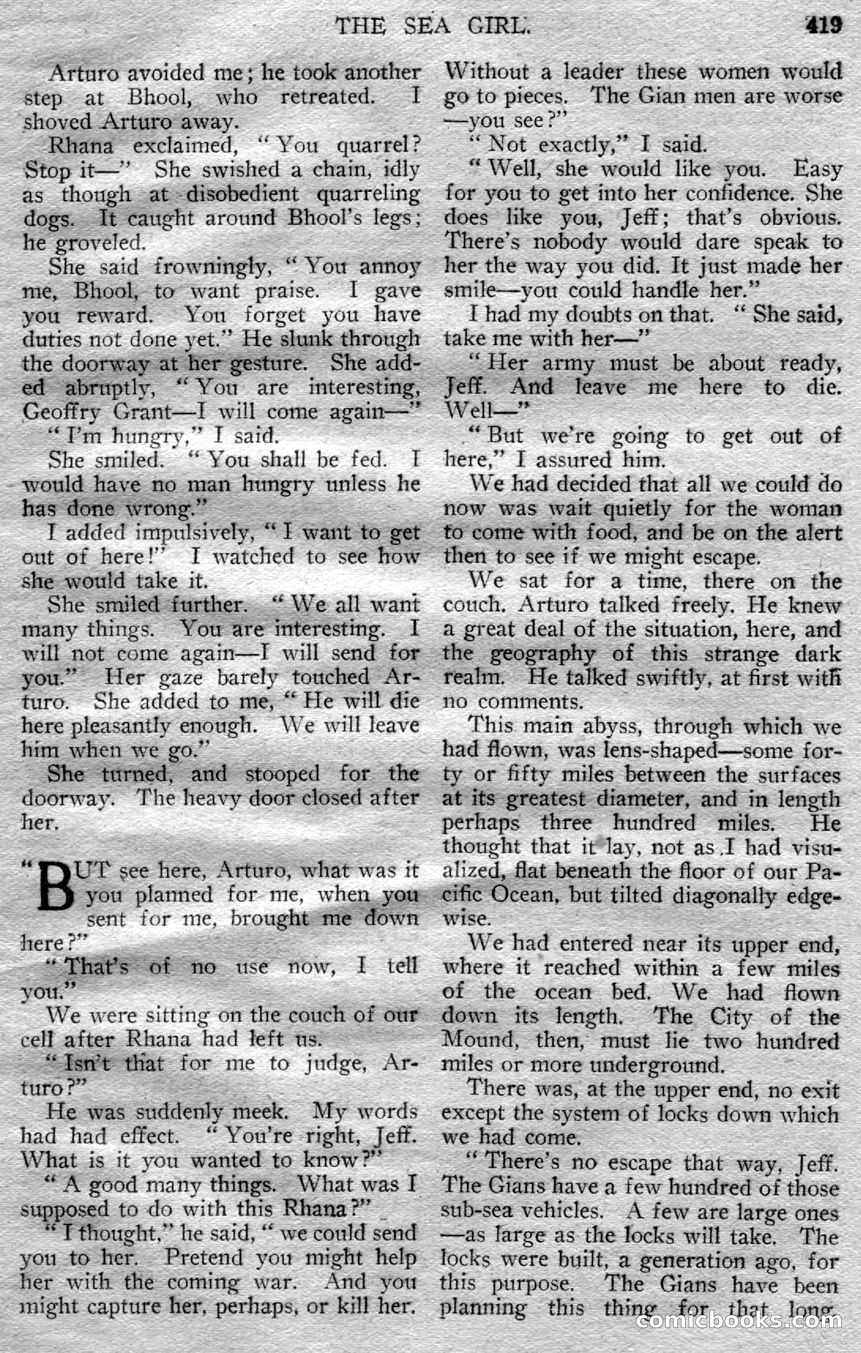 Argosy All-Story Weekly, March 23, 1929 — page 133 of 148