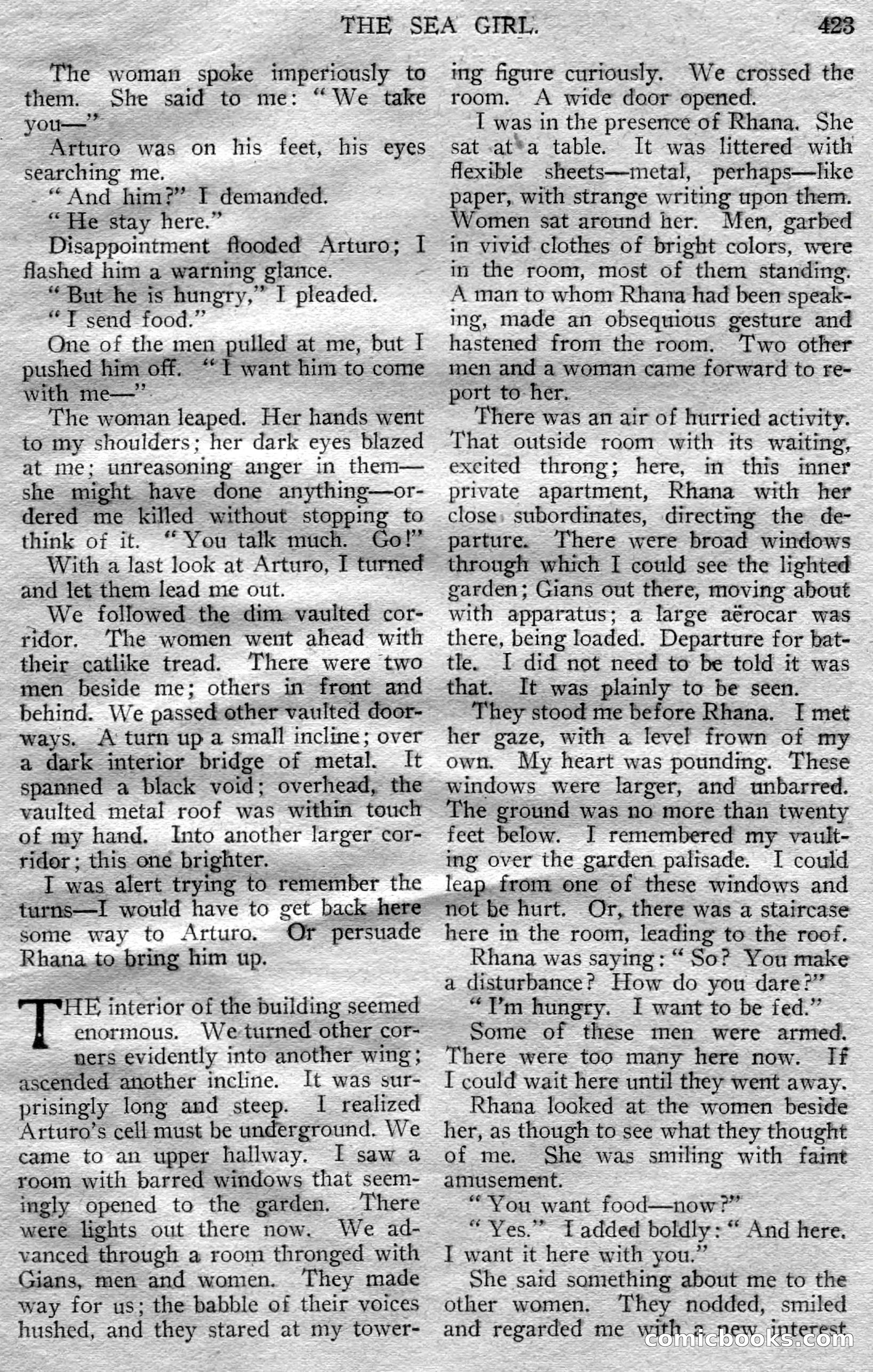 Argosy All-Story Weekly, March 23, 1929 — page 137 of 148