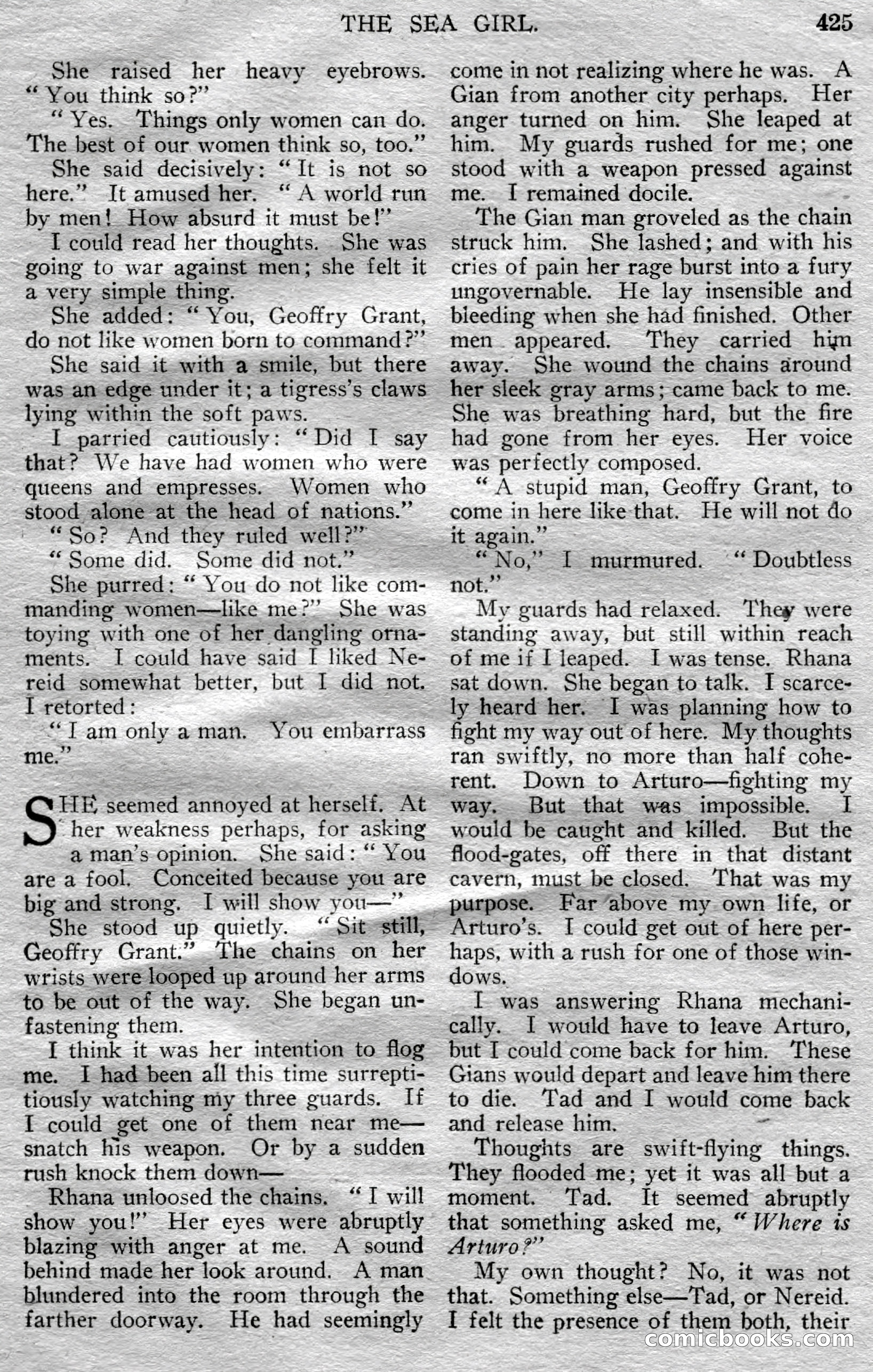 Argosy All-Story Weekly, March 23, 1929 — page 139 of 148