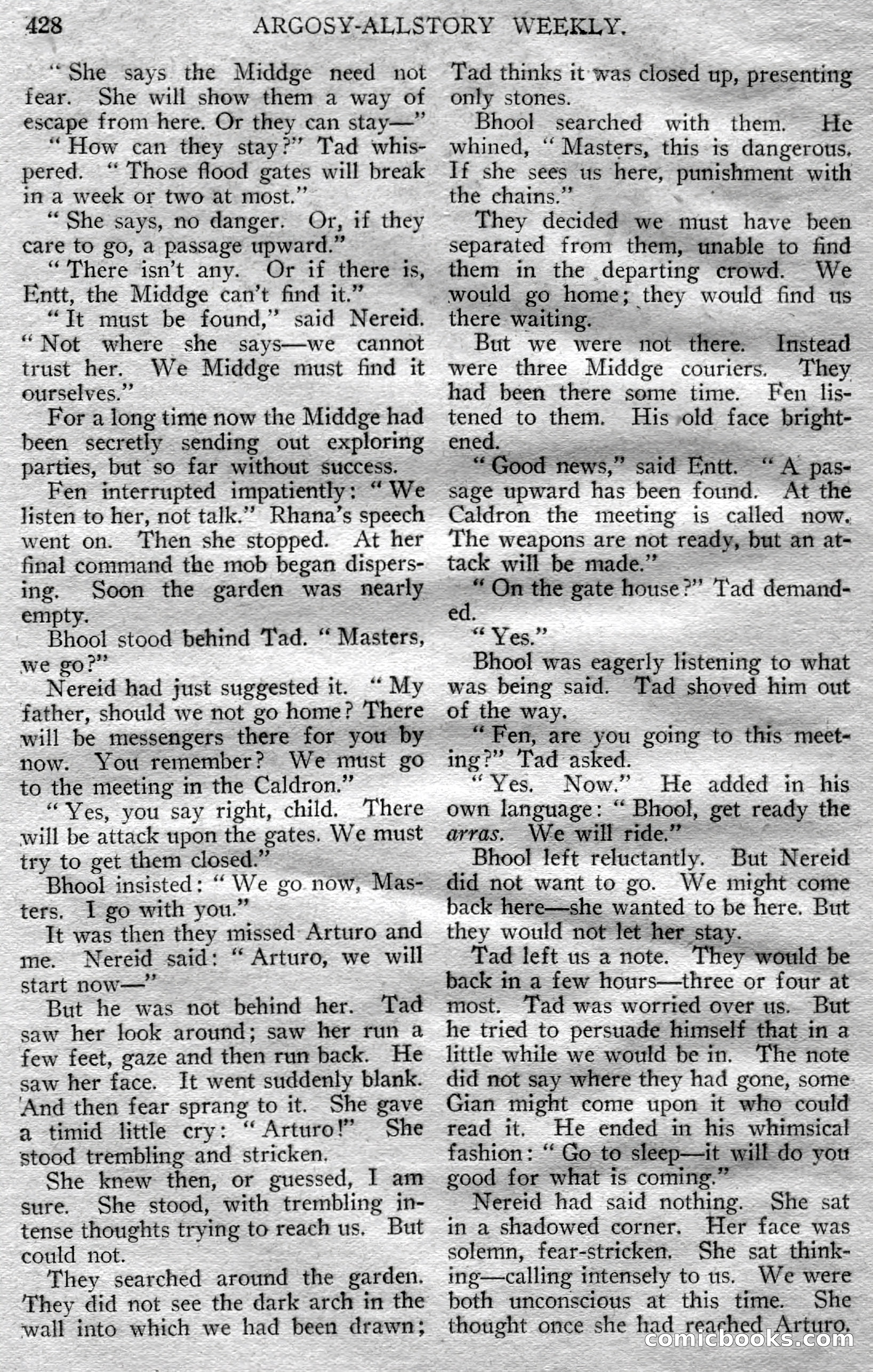 Argosy All-Story Weekly, March 23, 1929 — page 142 of 148