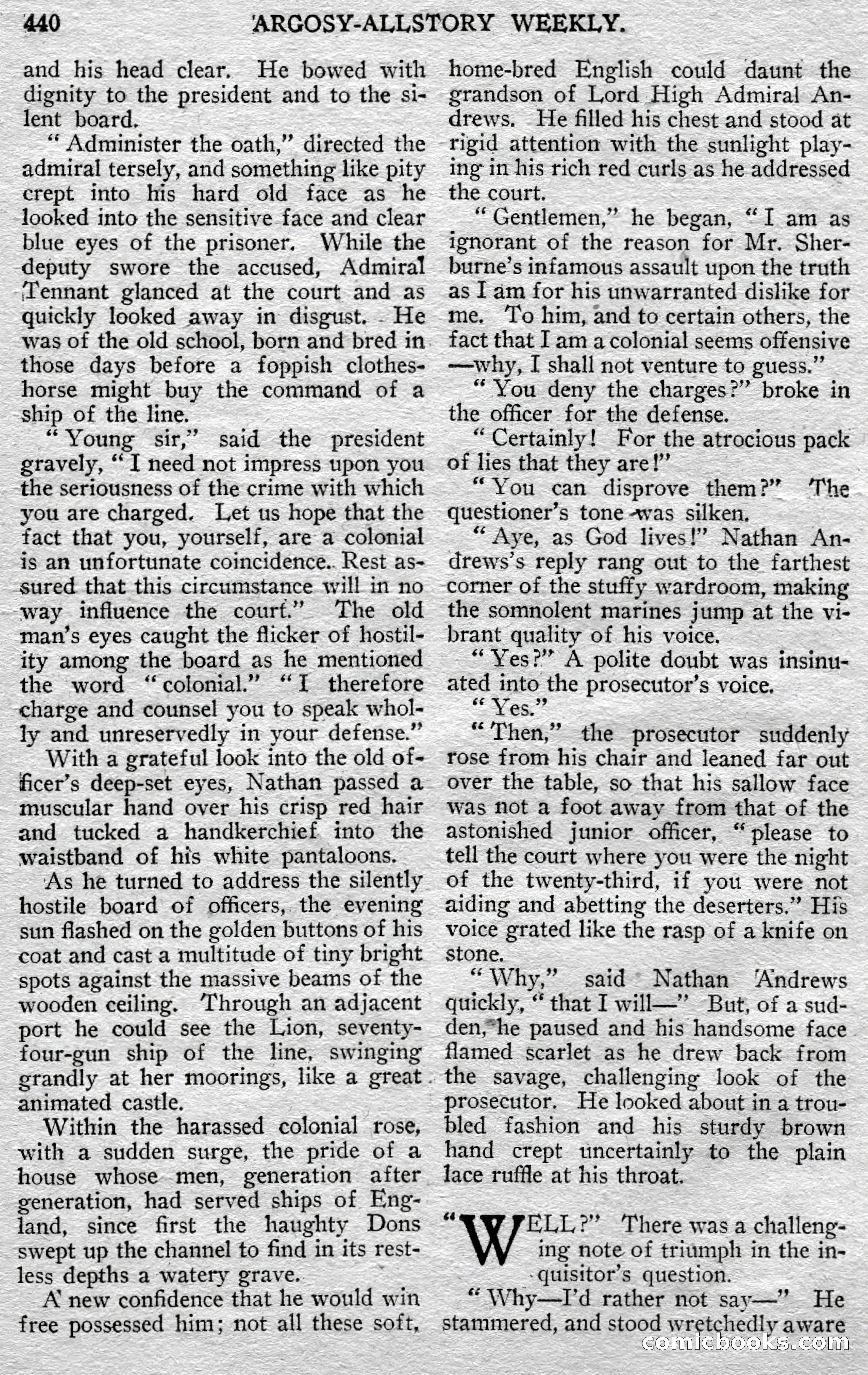 Argosy All-Story Weekly — page 10 of 148