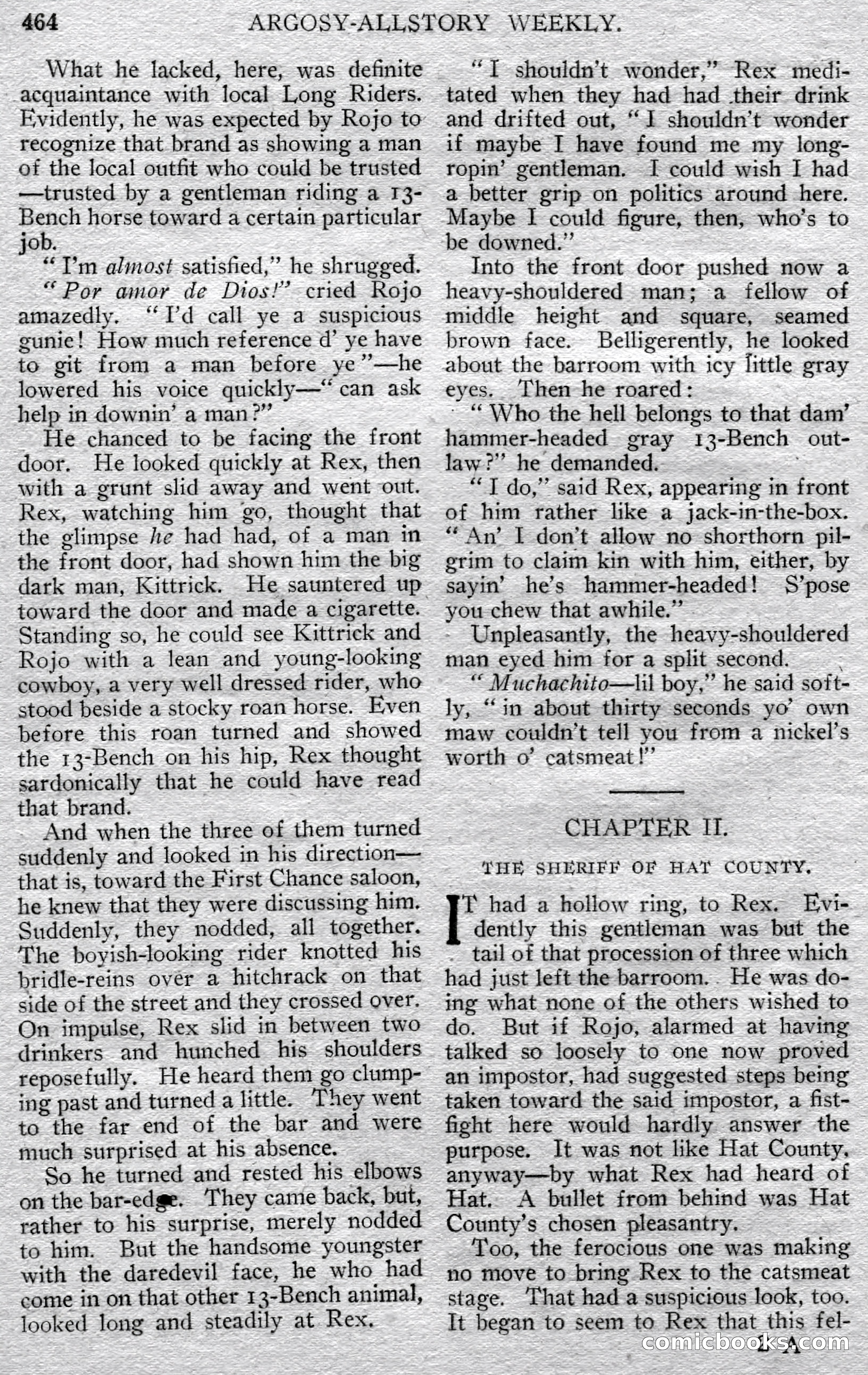 Argosy All-Story Weekly — page 34 of 148