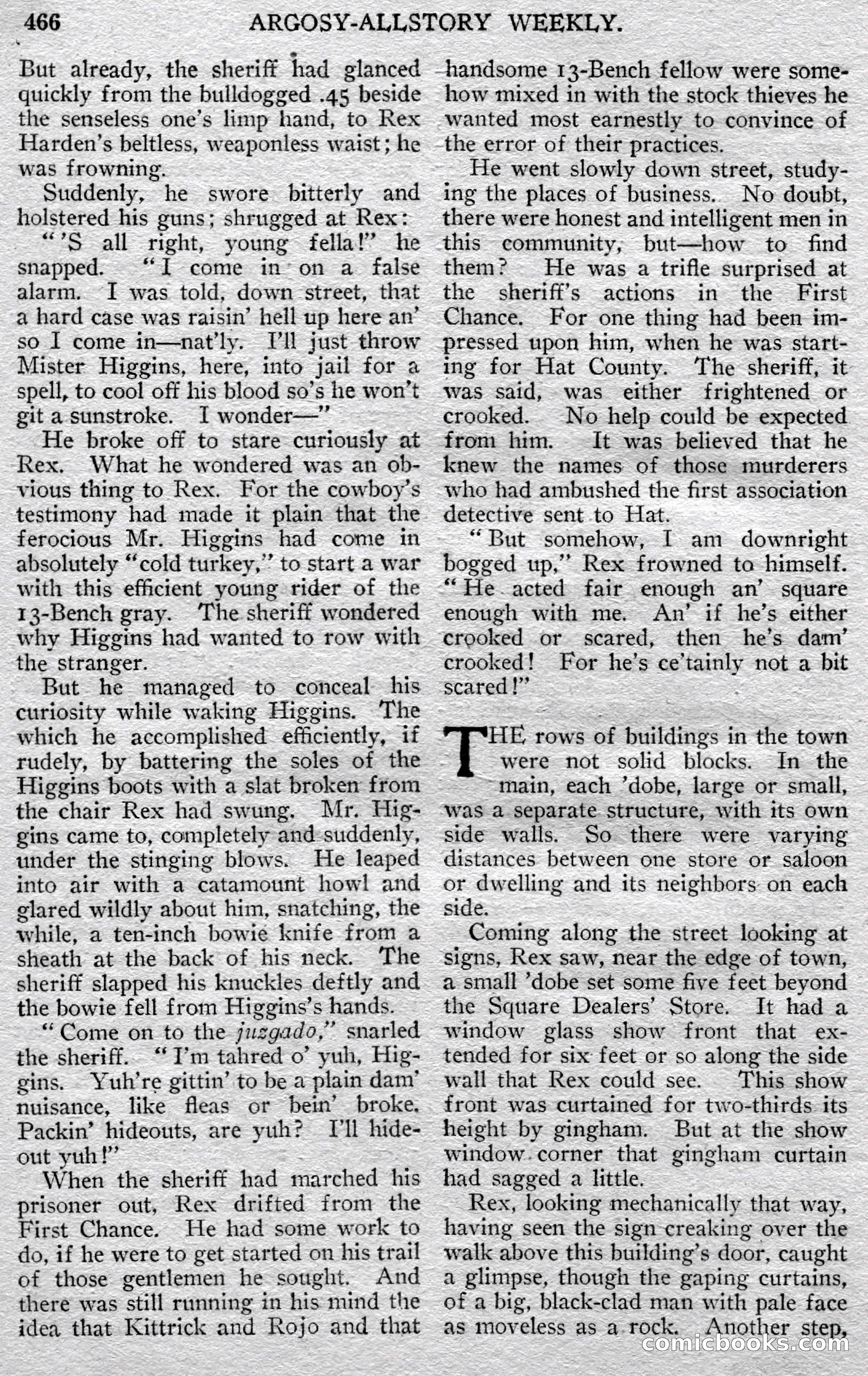 Argosy All-Story Weekly — page 36 of 148