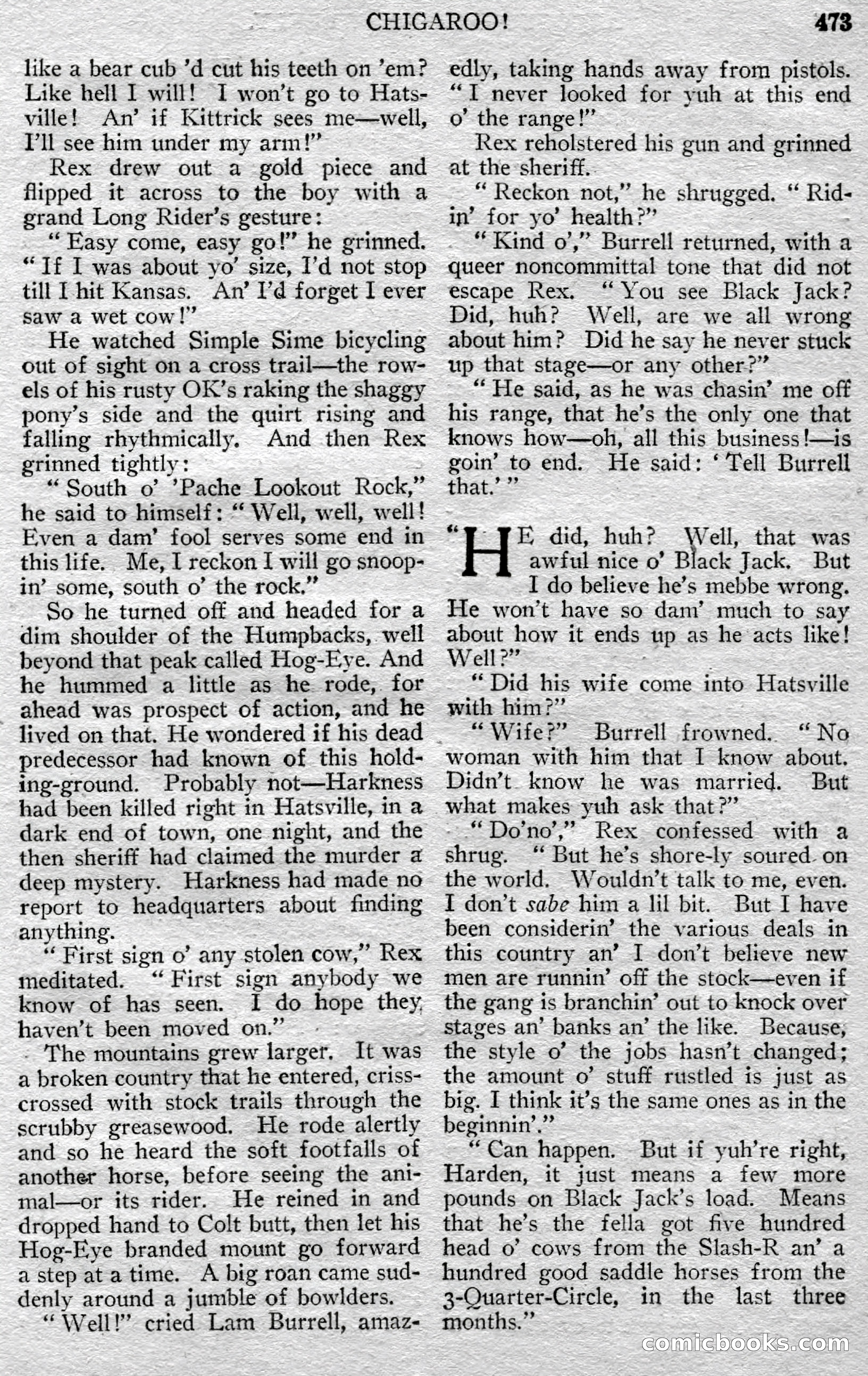 Argosy All-Story Weekly — page 43 of 148