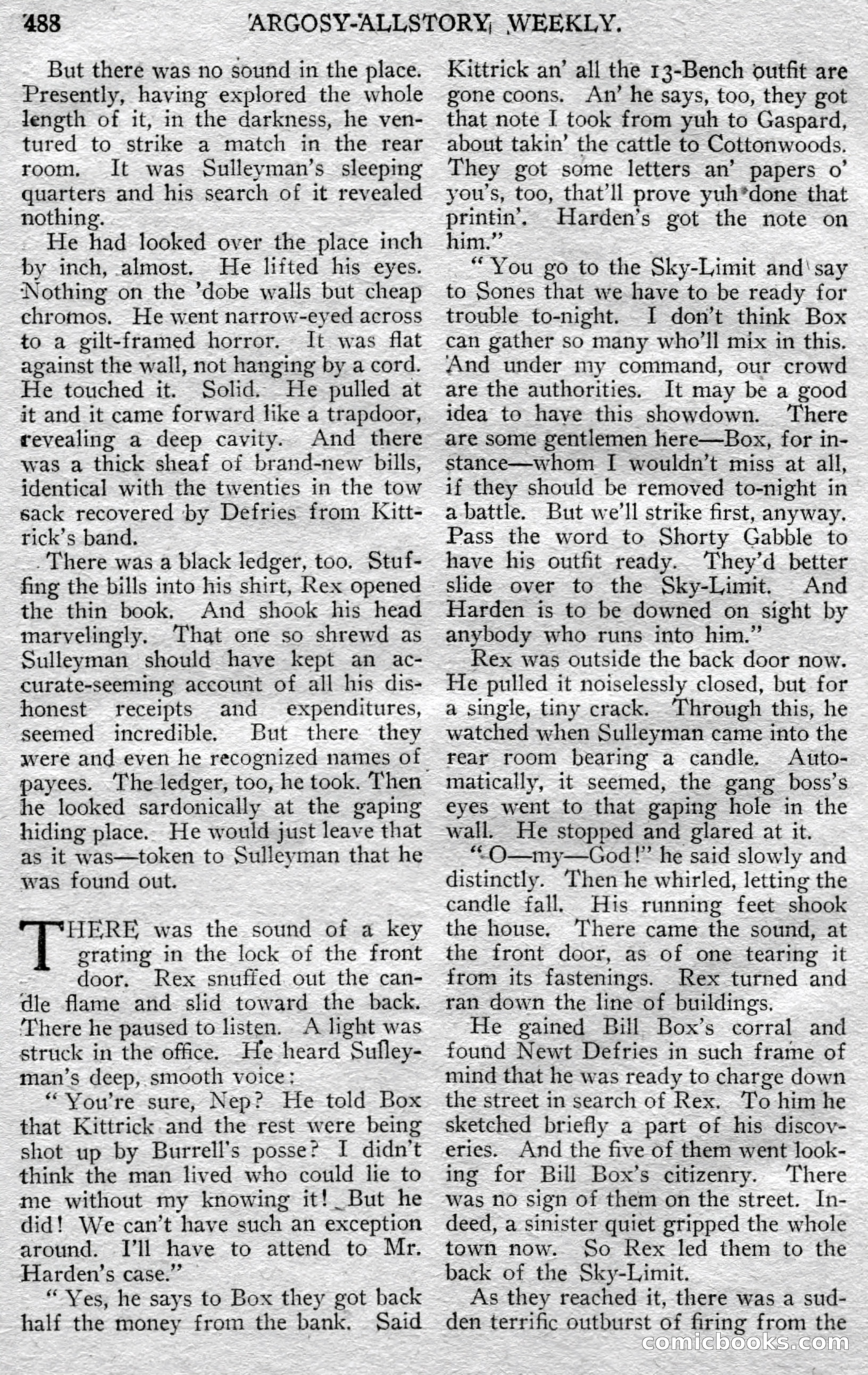 Argosy All-Story Weekly — page 58 of 148