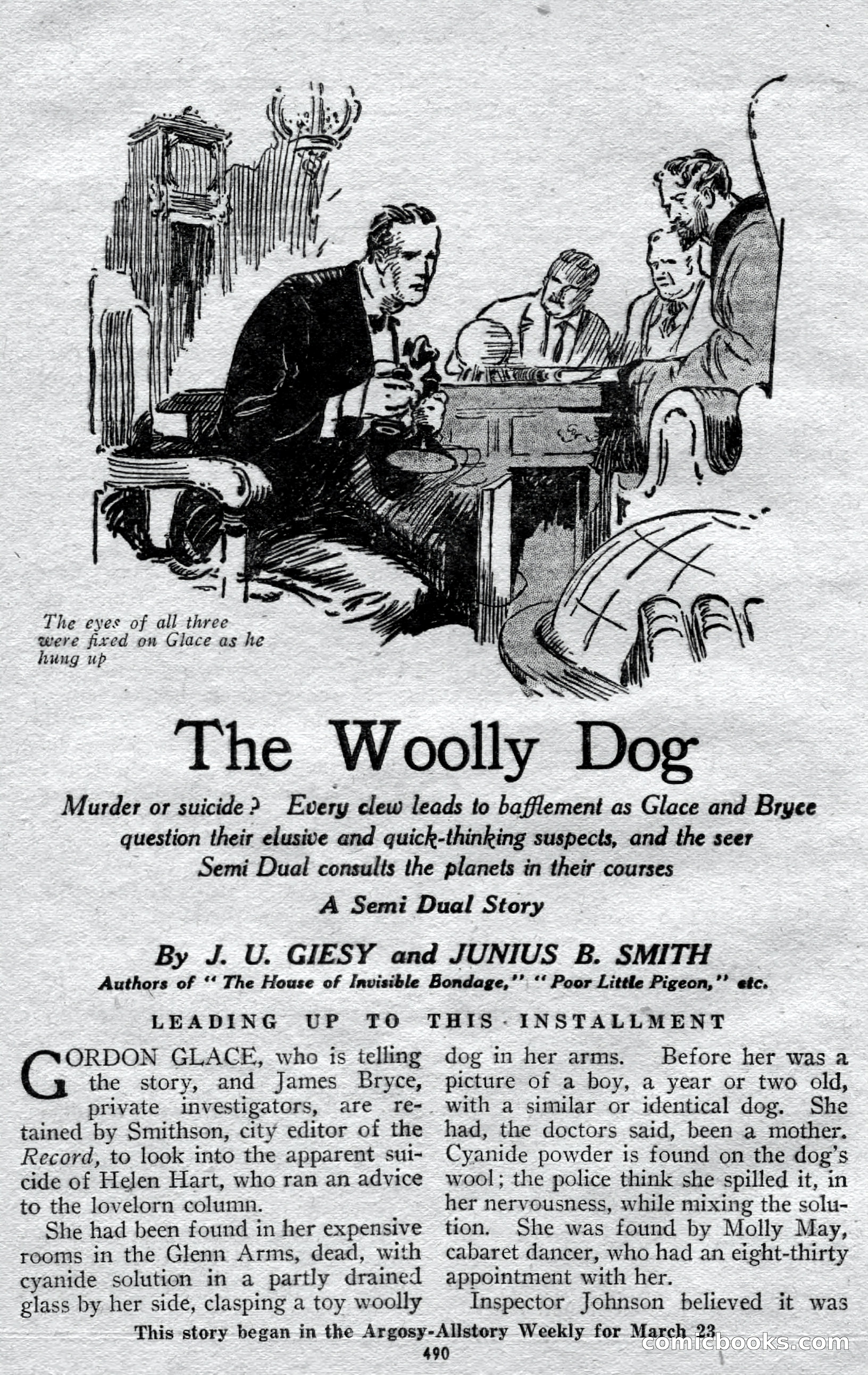 Argosy All-Story Weekly — page 60 of 148