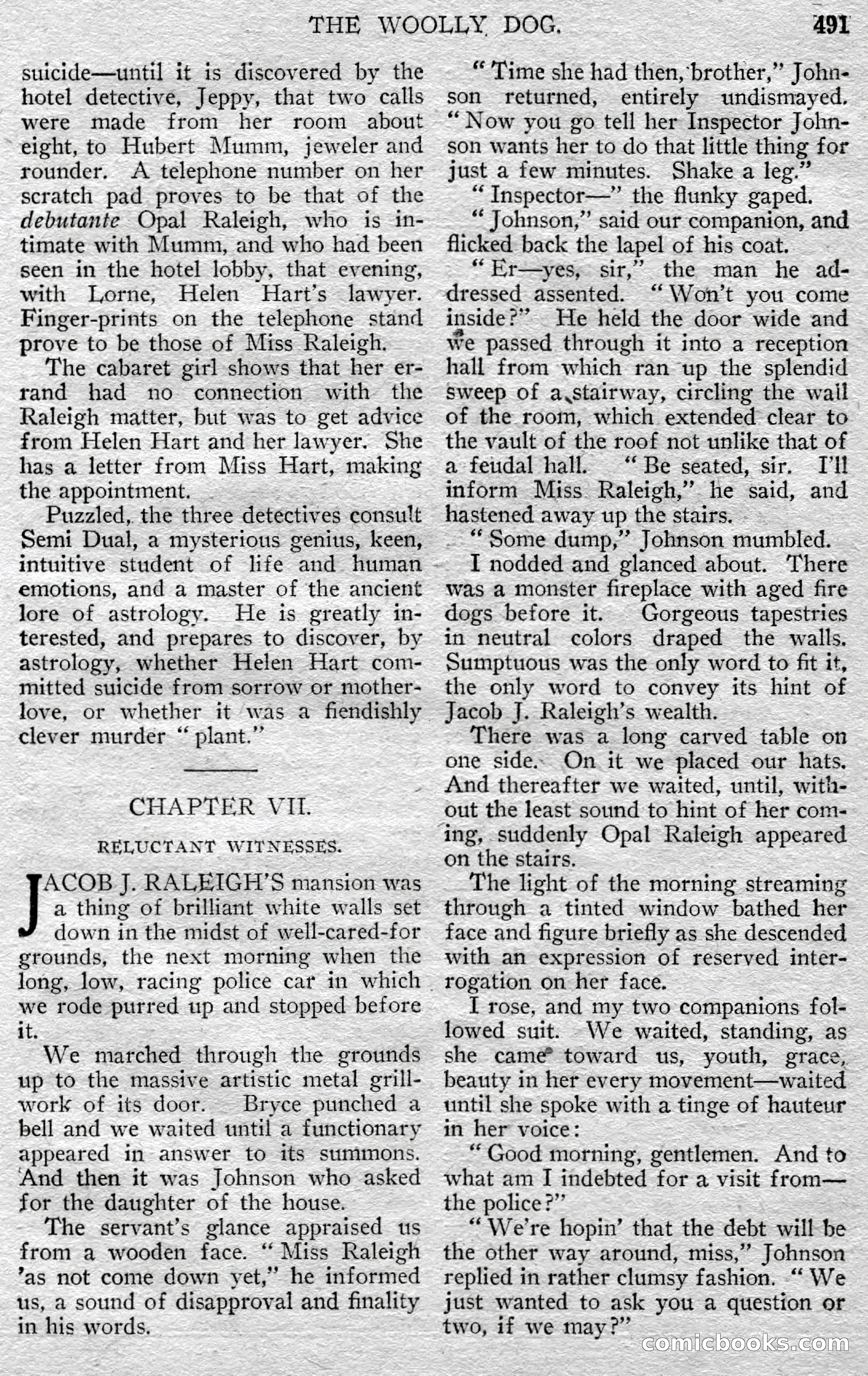Argosy All-Story Weekly — page 61 of 148