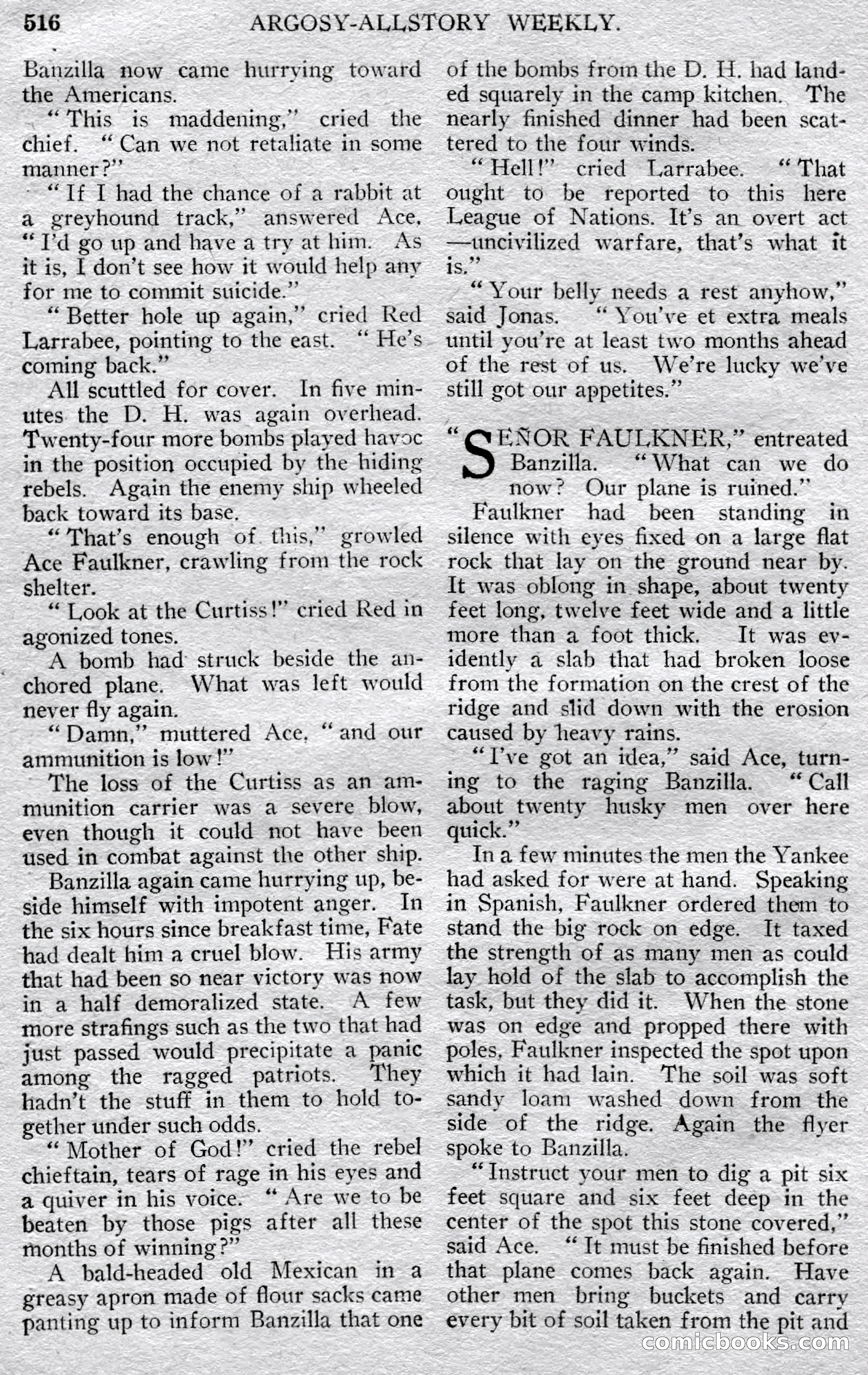 Argosy All-Story Weekly — page 86 of 148
