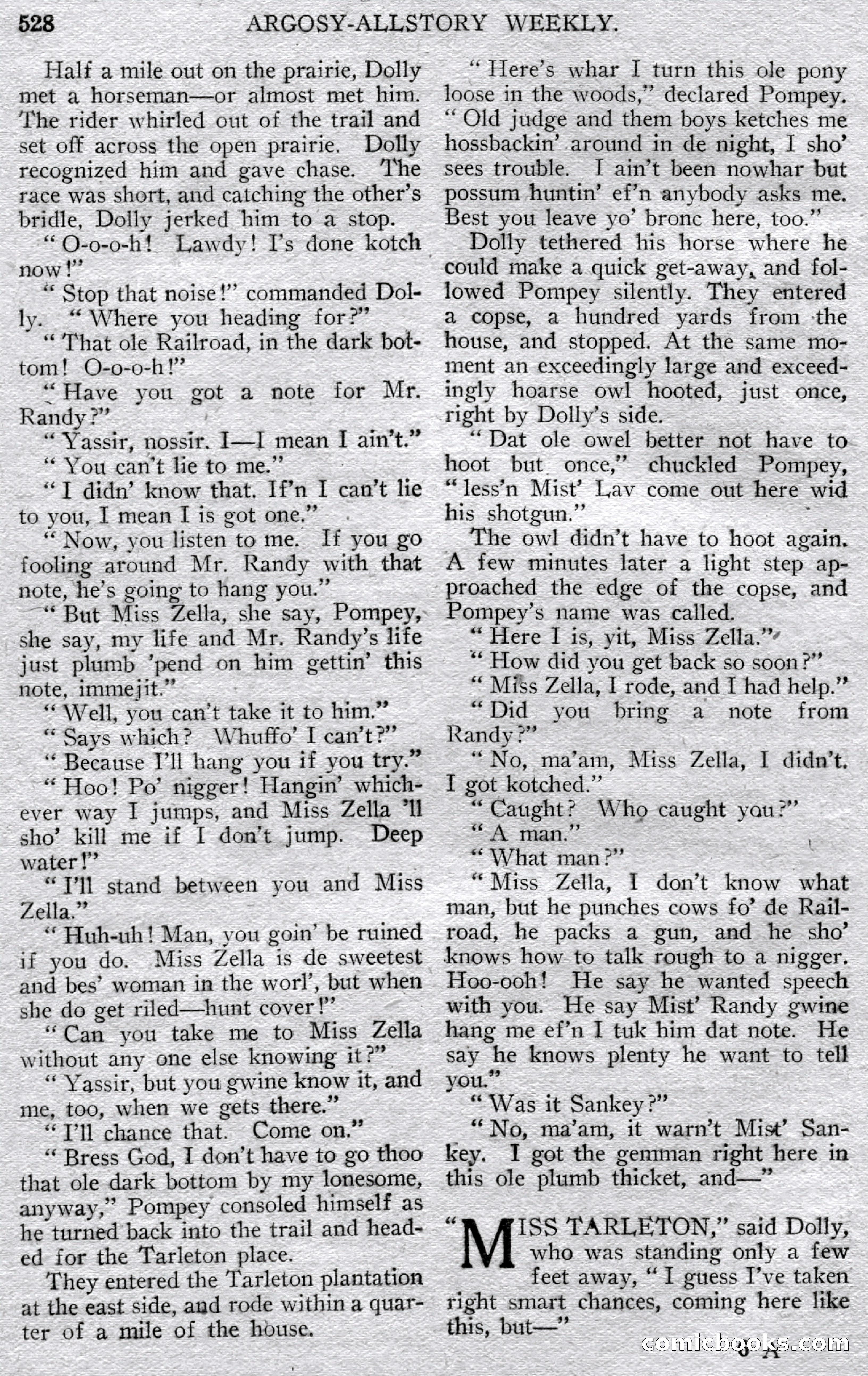 Argosy All-Story Weekly — page 98 of 148