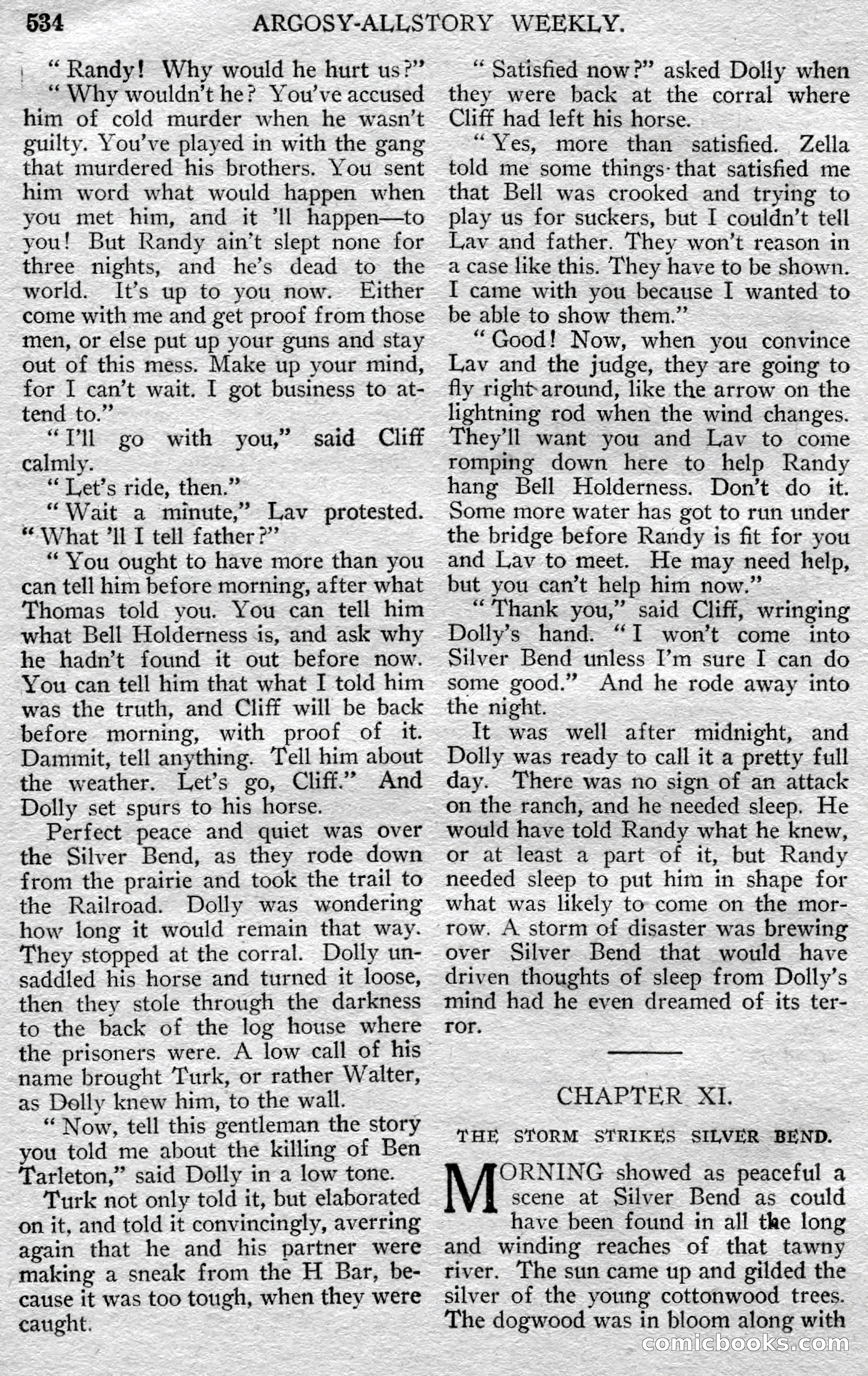 Argosy All-Story Weekly — page 104 of 148