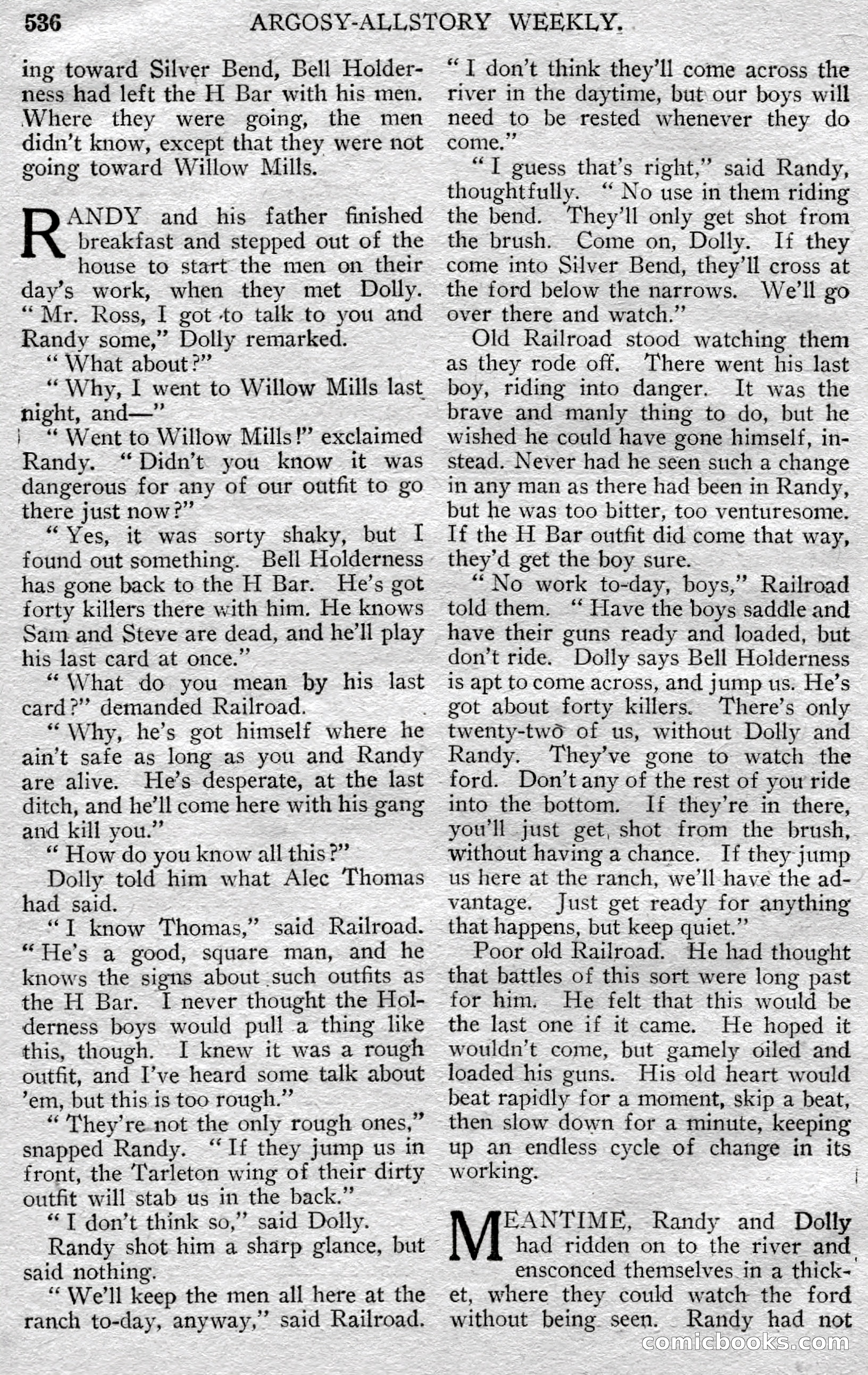 Argosy All-Story Weekly — page 106 of 148