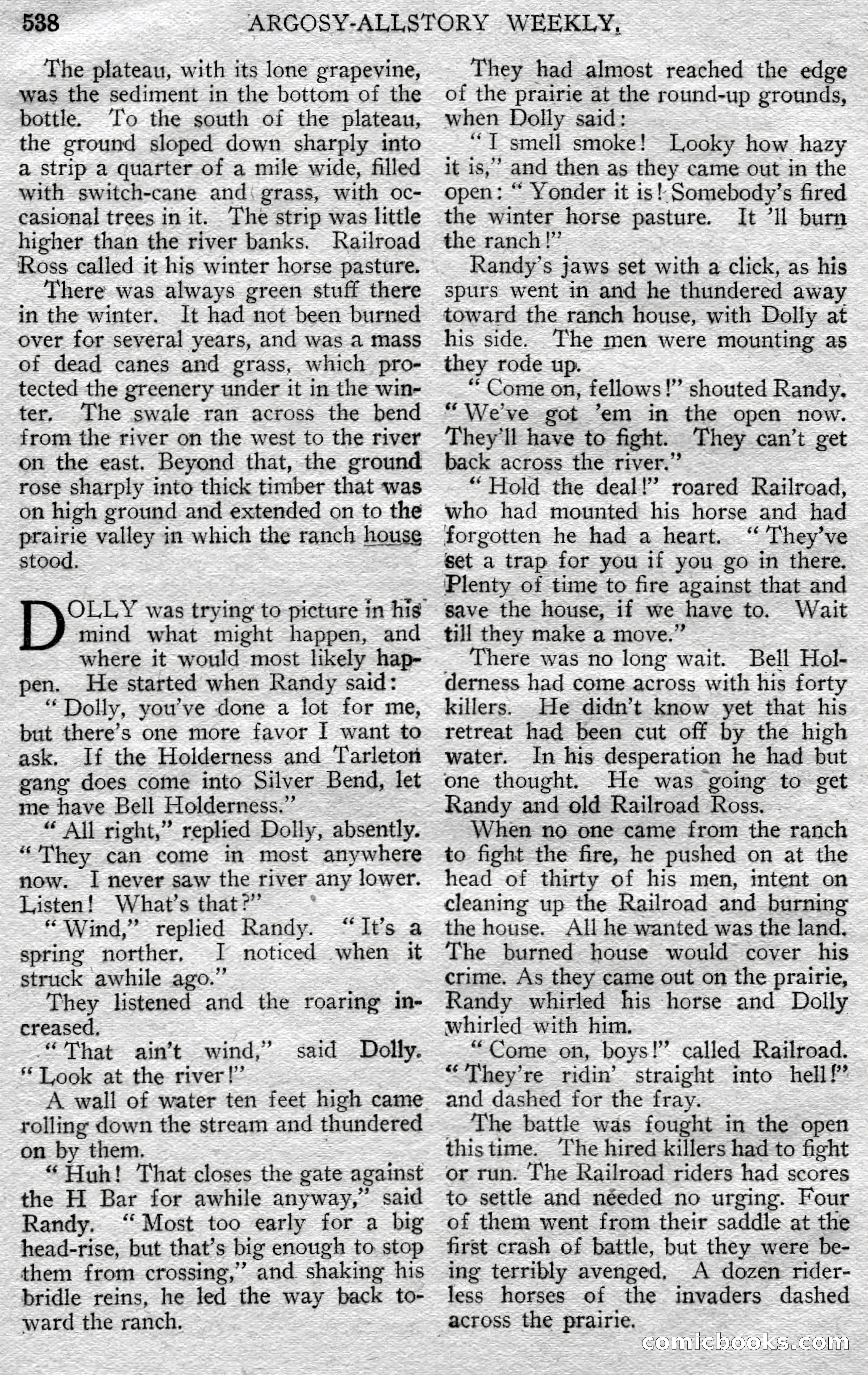 Argosy All-Story Weekly — page 108 of 148
