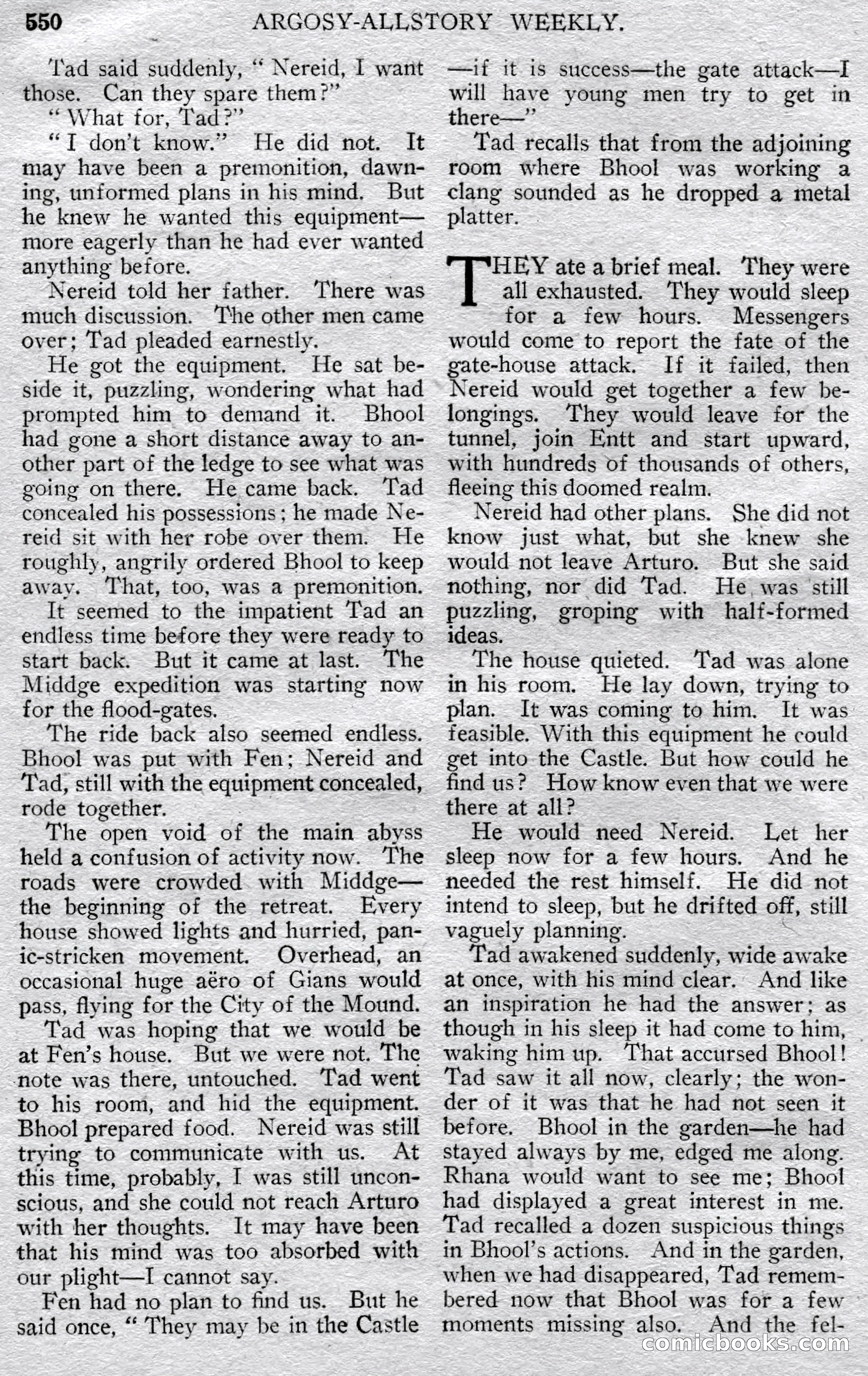 Argosy All-Story Weekly — page 120 of 148