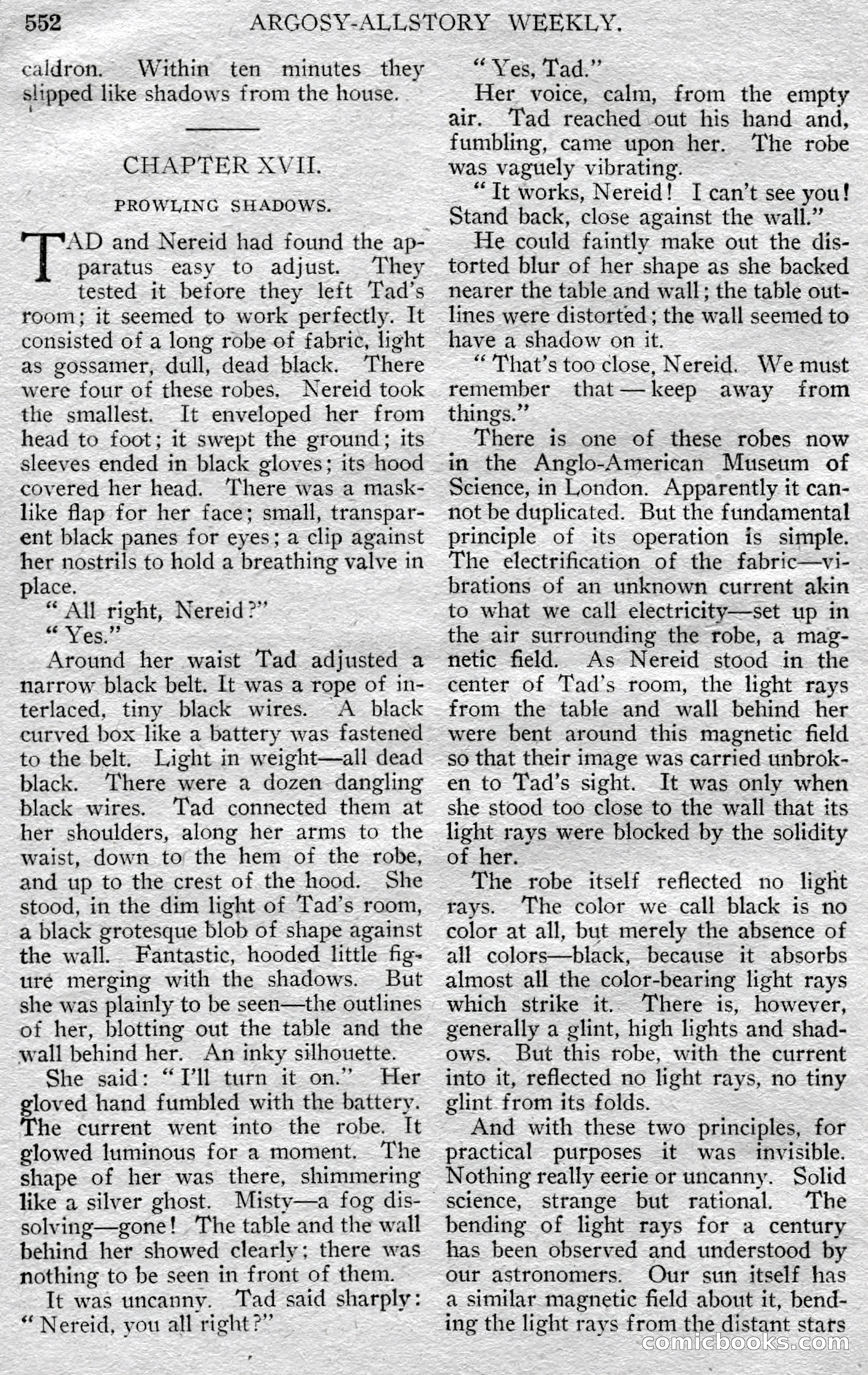 Argosy All-Story Weekly — page 122 of 148