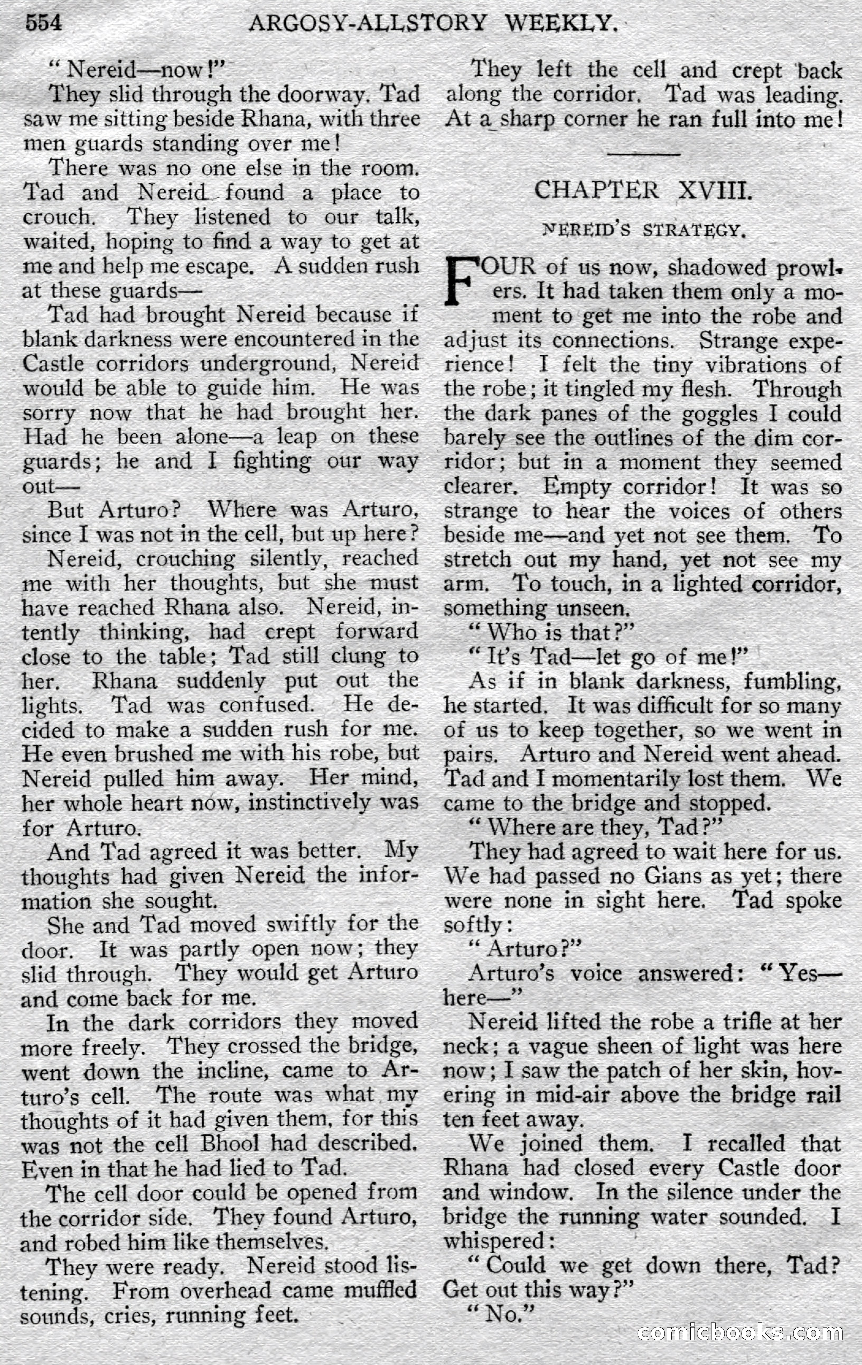 Argosy All-Story Weekly — page 124 of 148