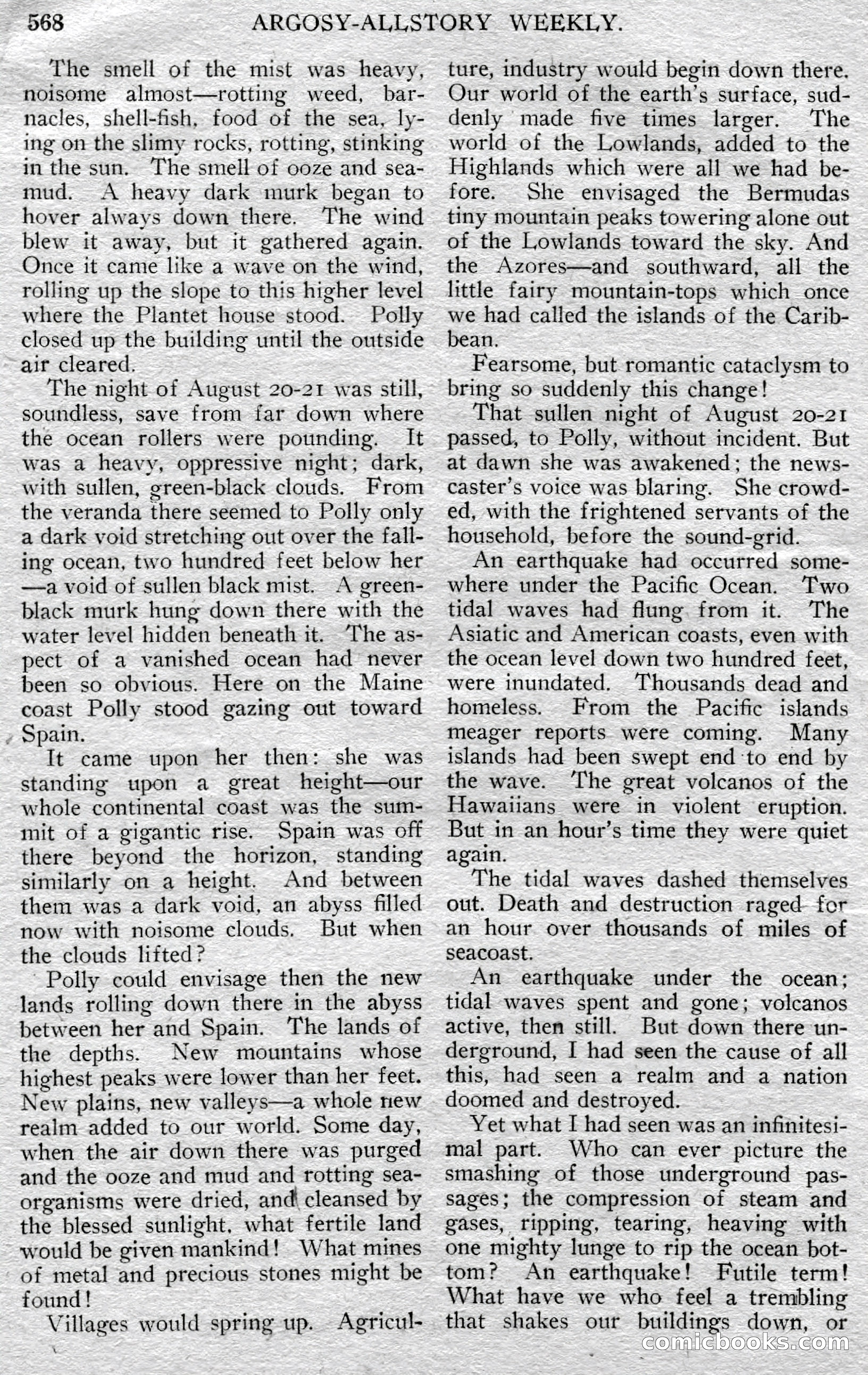 Argosy All-Story Weekly — page 138 of 148