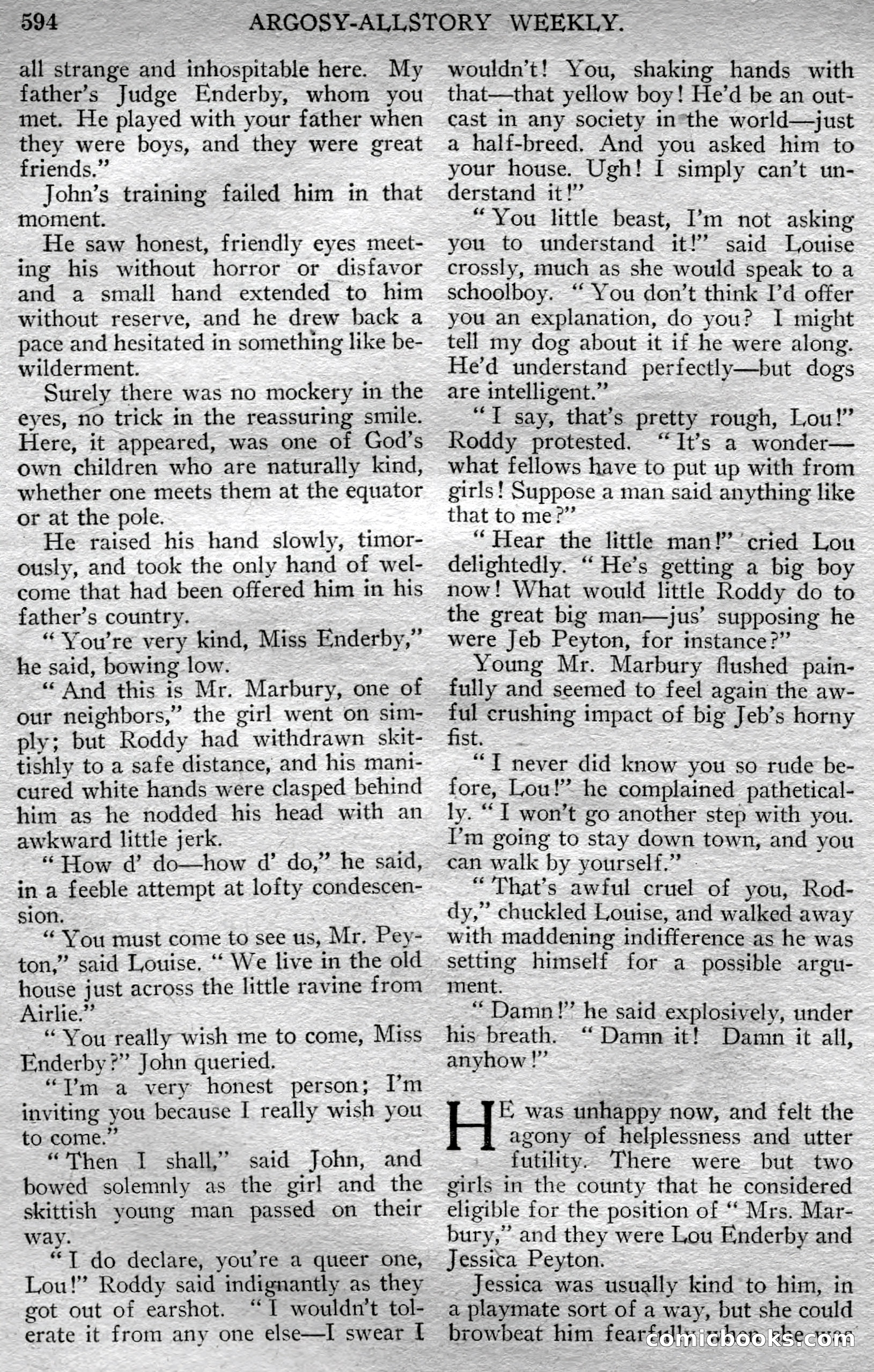 Argosy All-Story Weekly — page 28 of 164