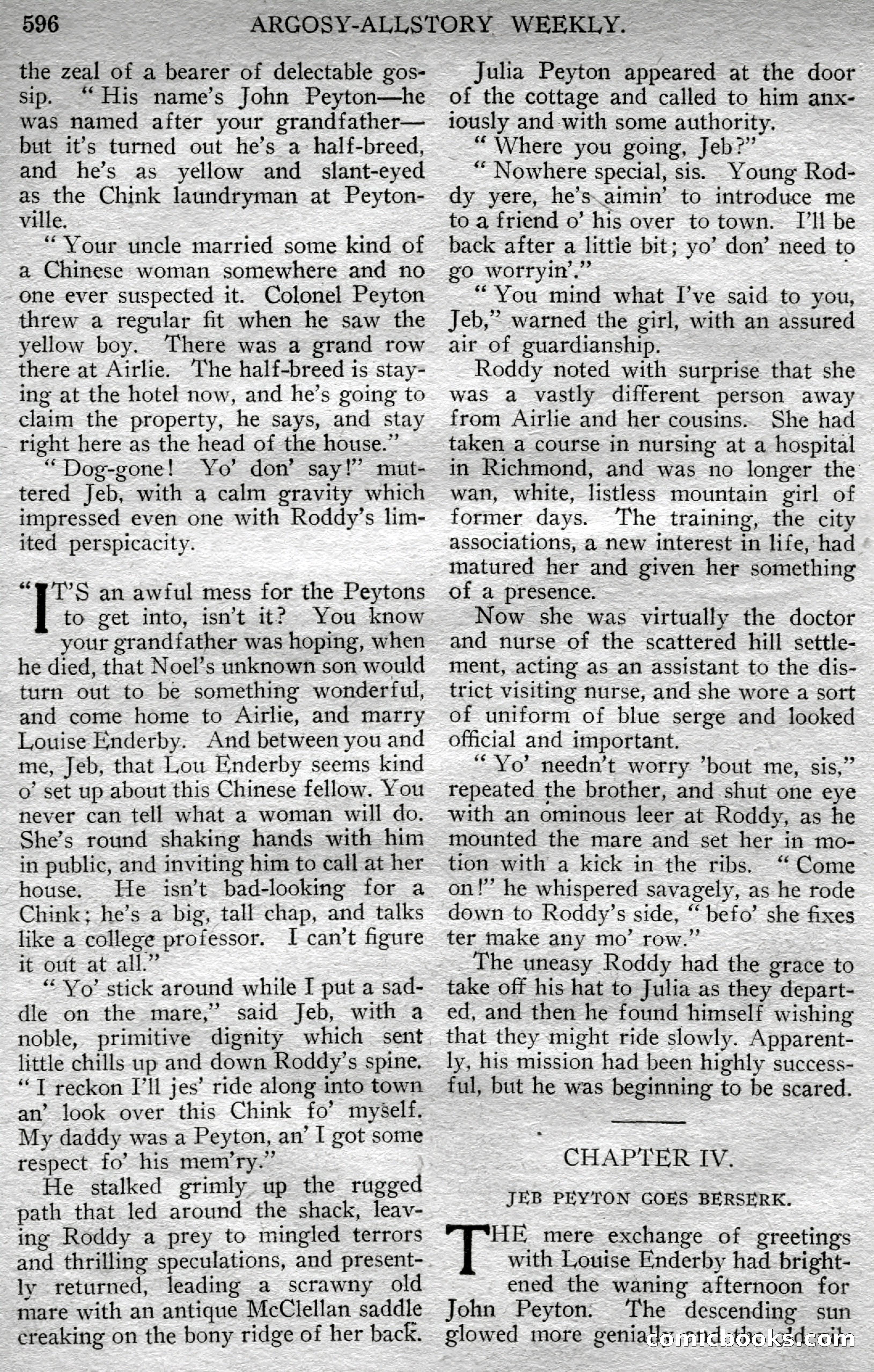 Argosy All-Story Weekly — page 30 of 164