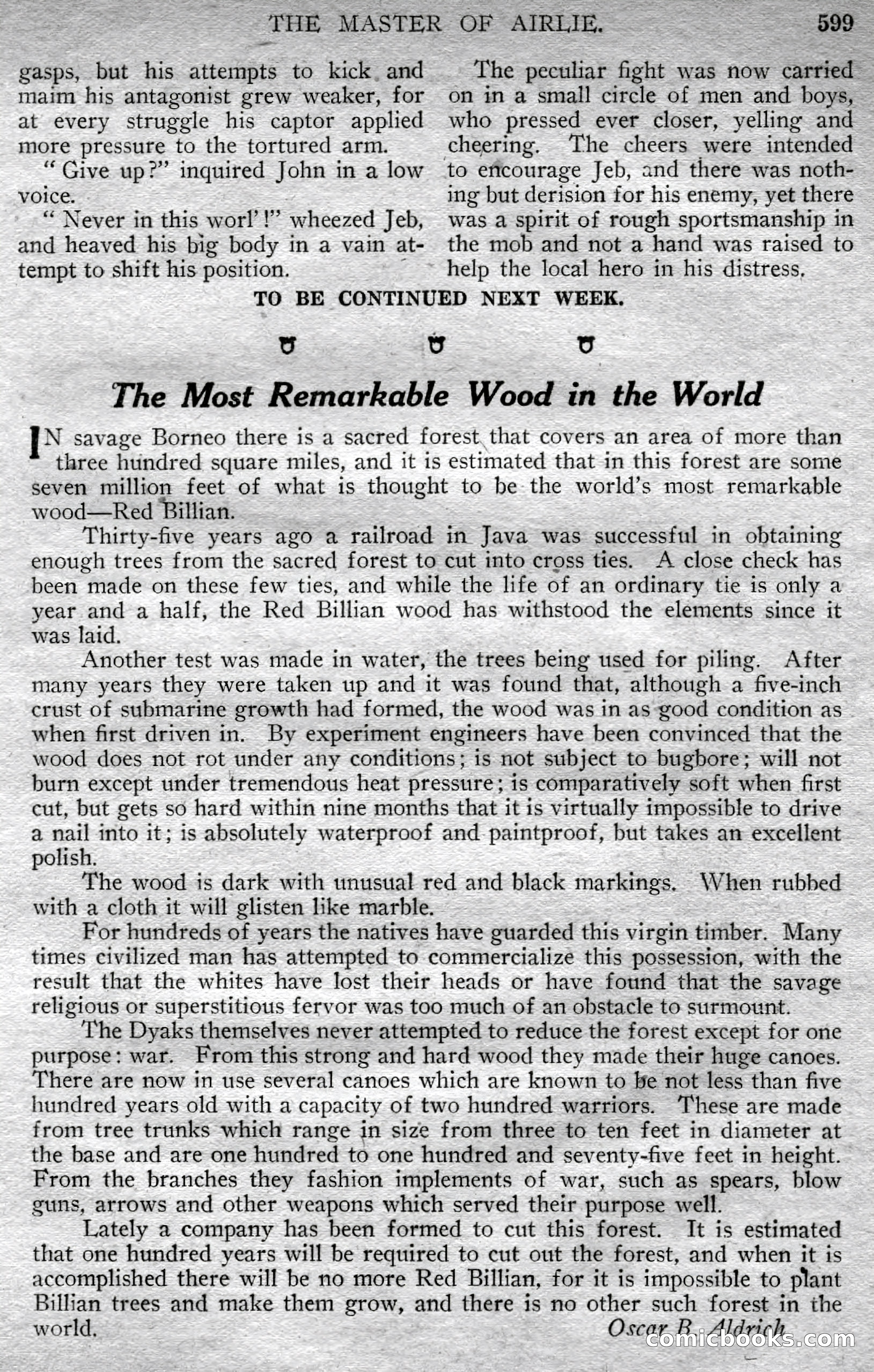 Argosy All-Story Weekly — page 33 of 164