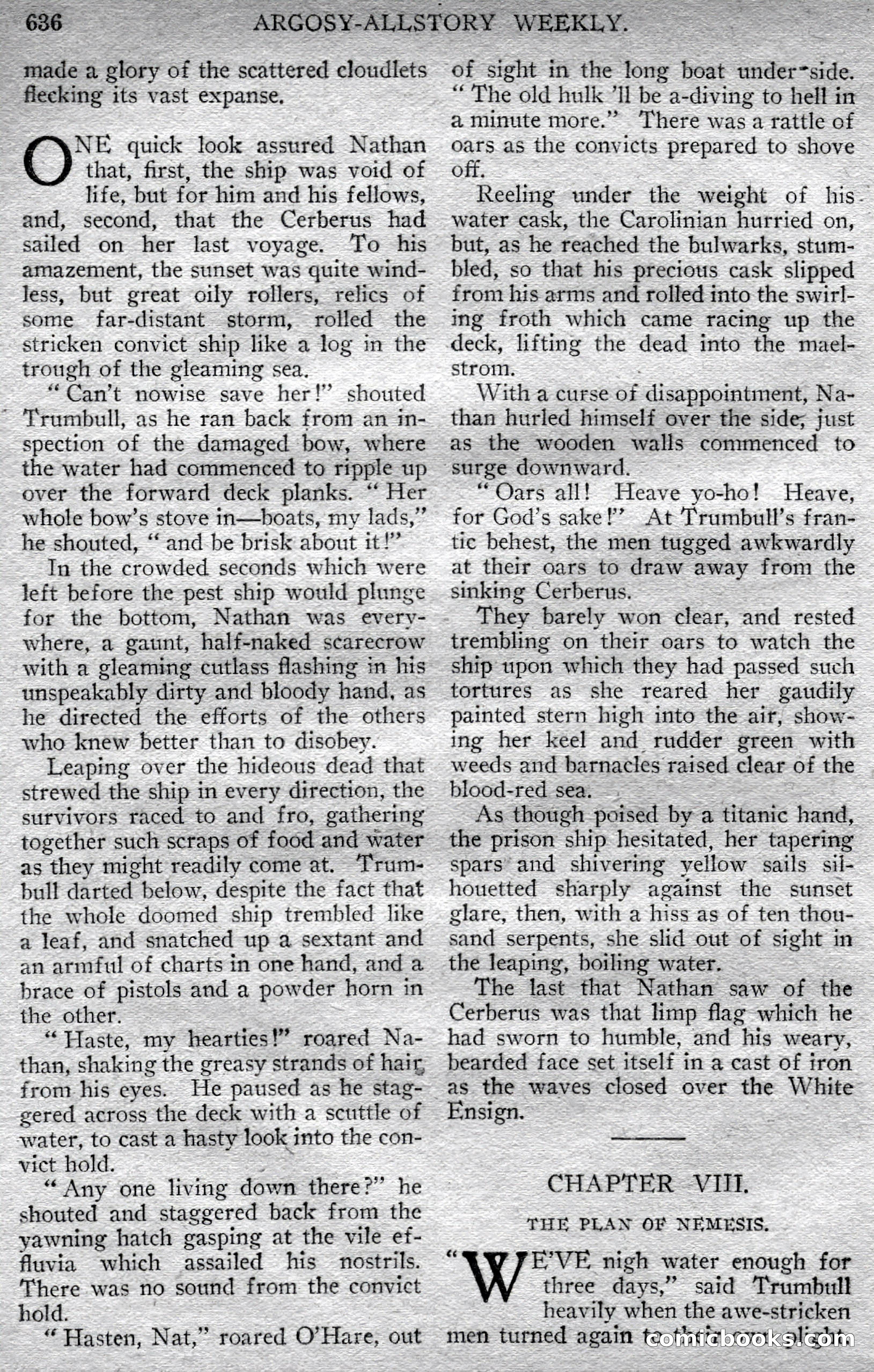 Argosy All-Story Weekly — page 70 of 164