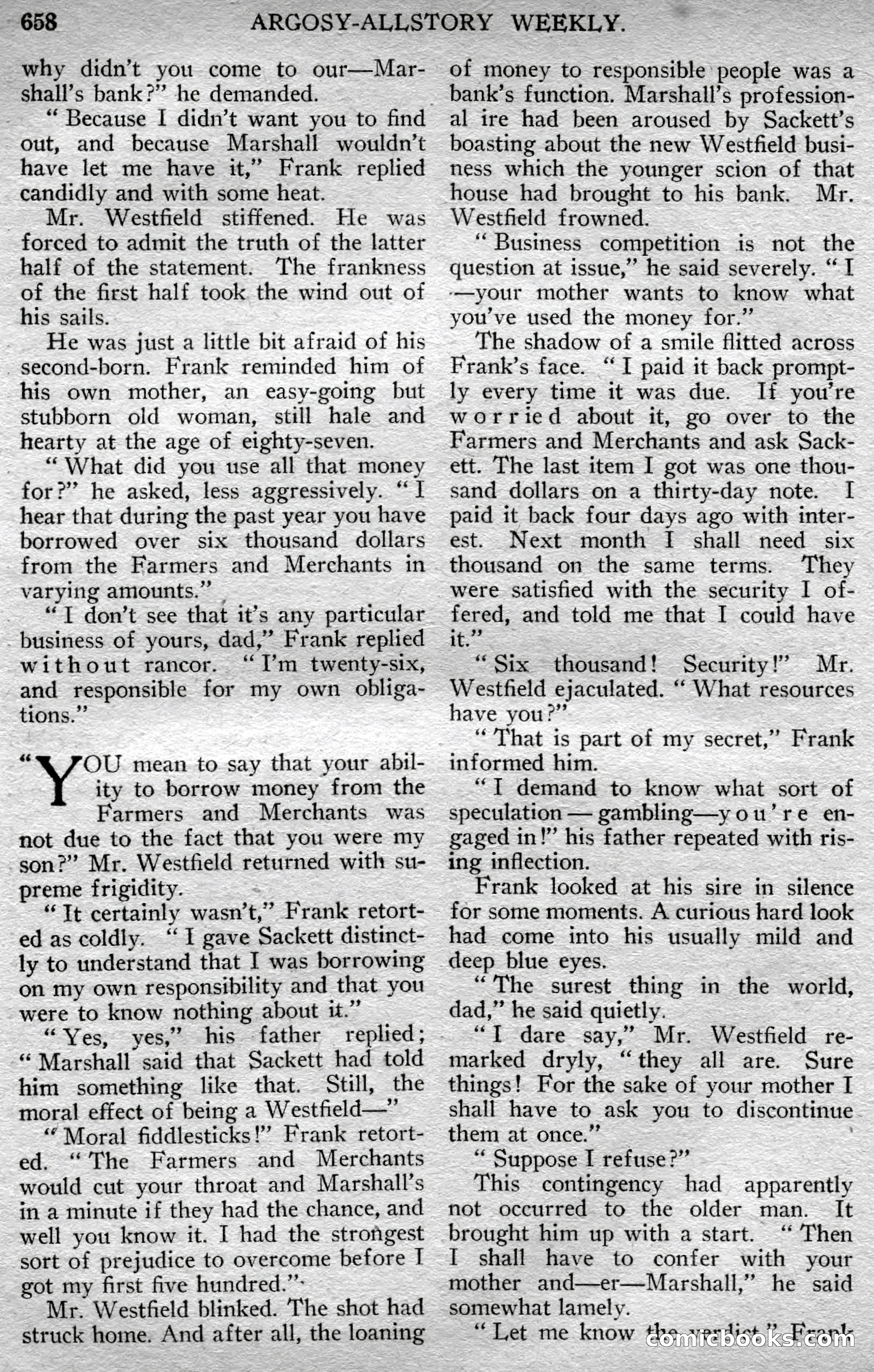 Argosy All-Story Weekly — page 92 of 164