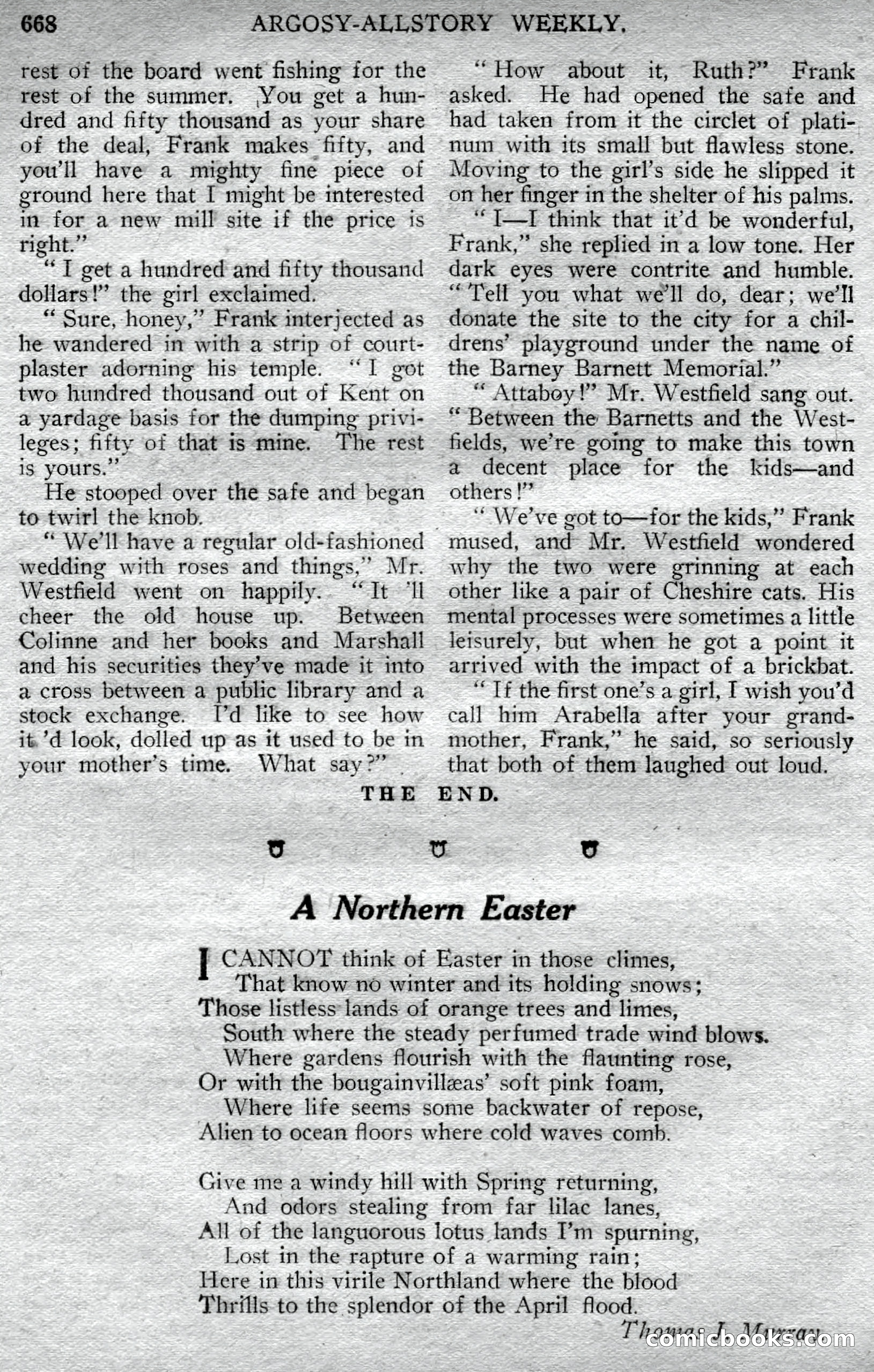 Argosy All-Story Weekly — page 102 of 164