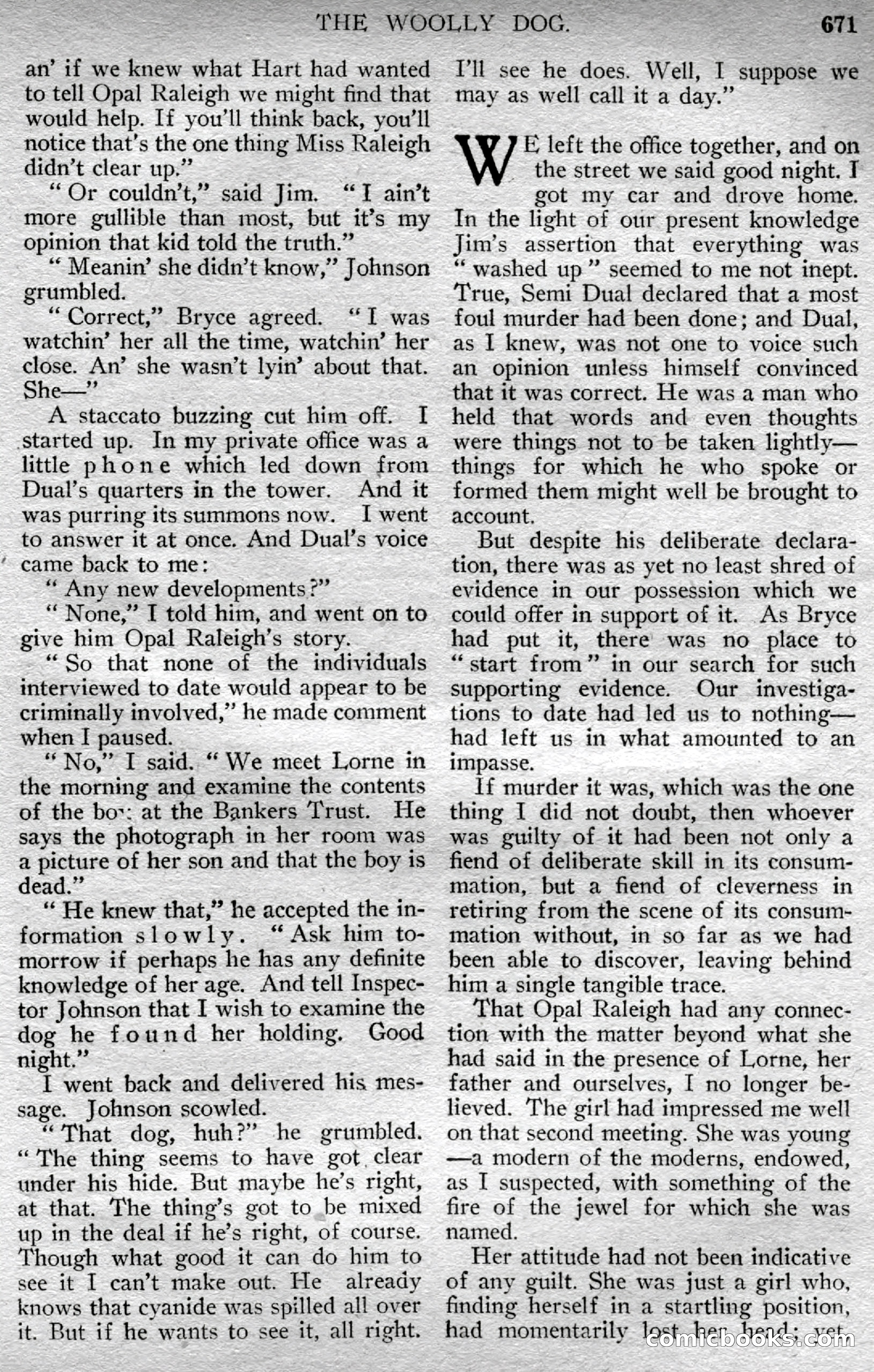 Argosy All-Story Weekly — page 105 of 164