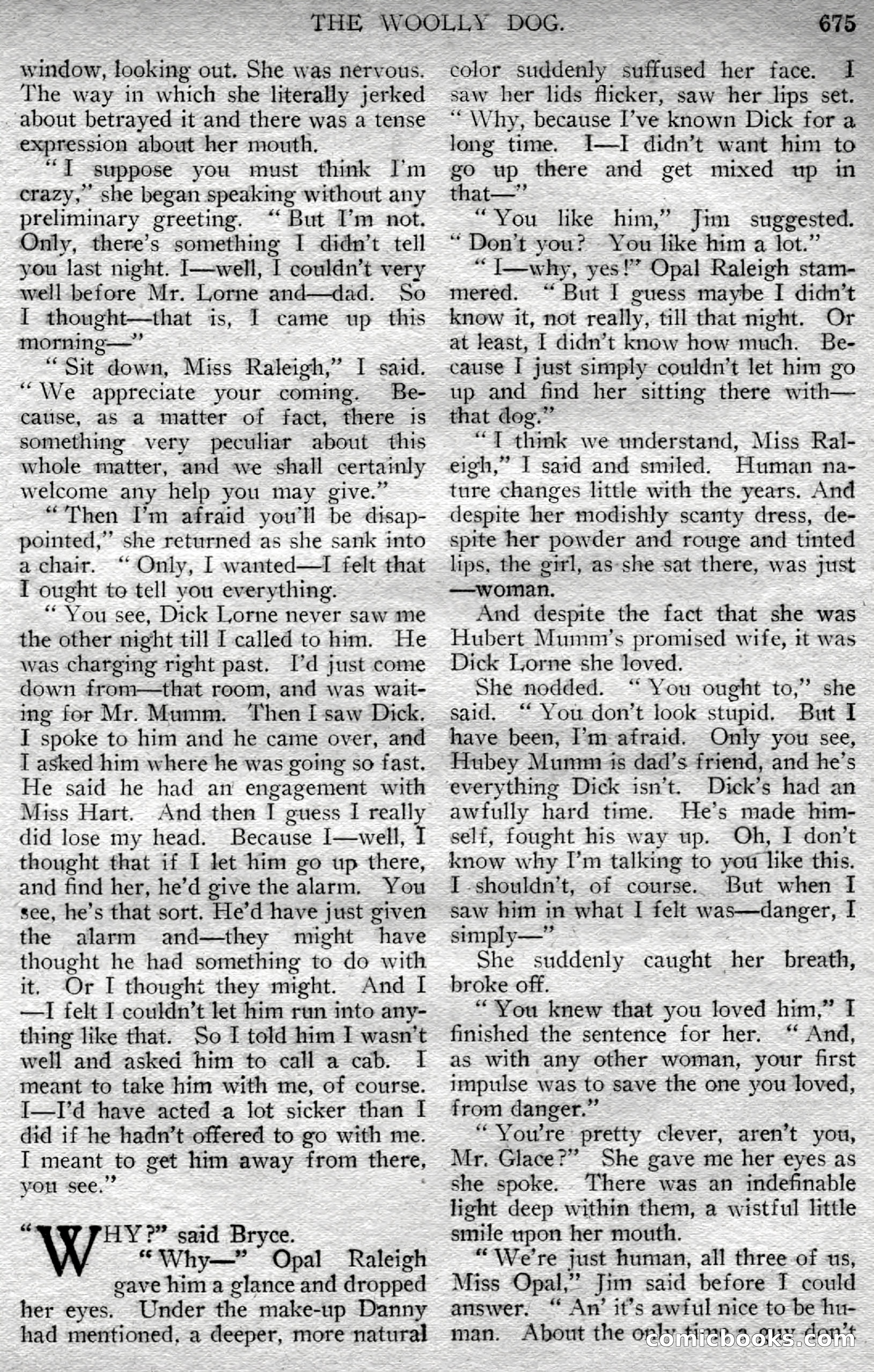 Argosy All-Story Weekly — page 109 of 164