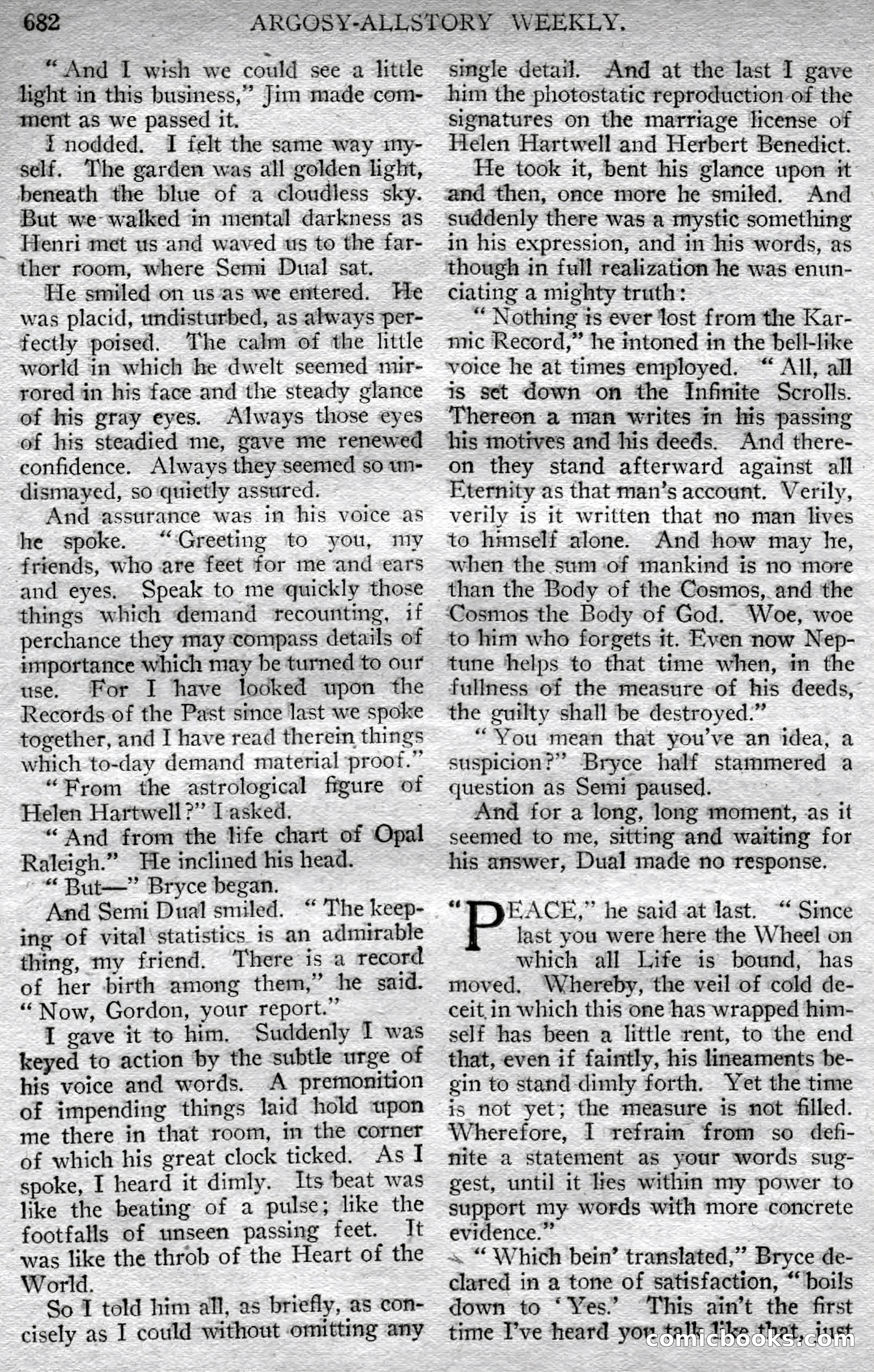 Argosy All-Story Weekly — page 116 of 164