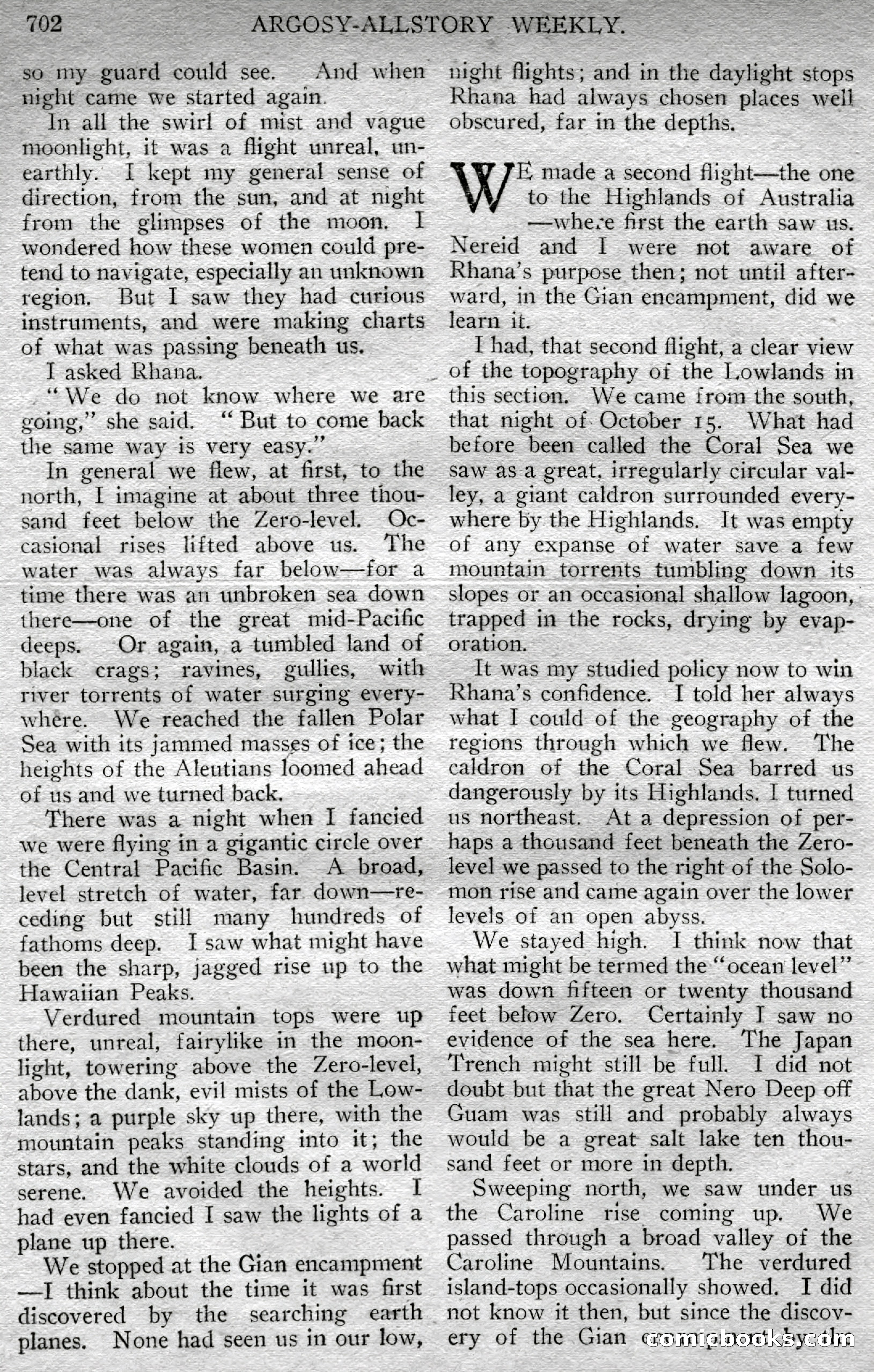 Argosy All-Story Weekly — page 136 of 164