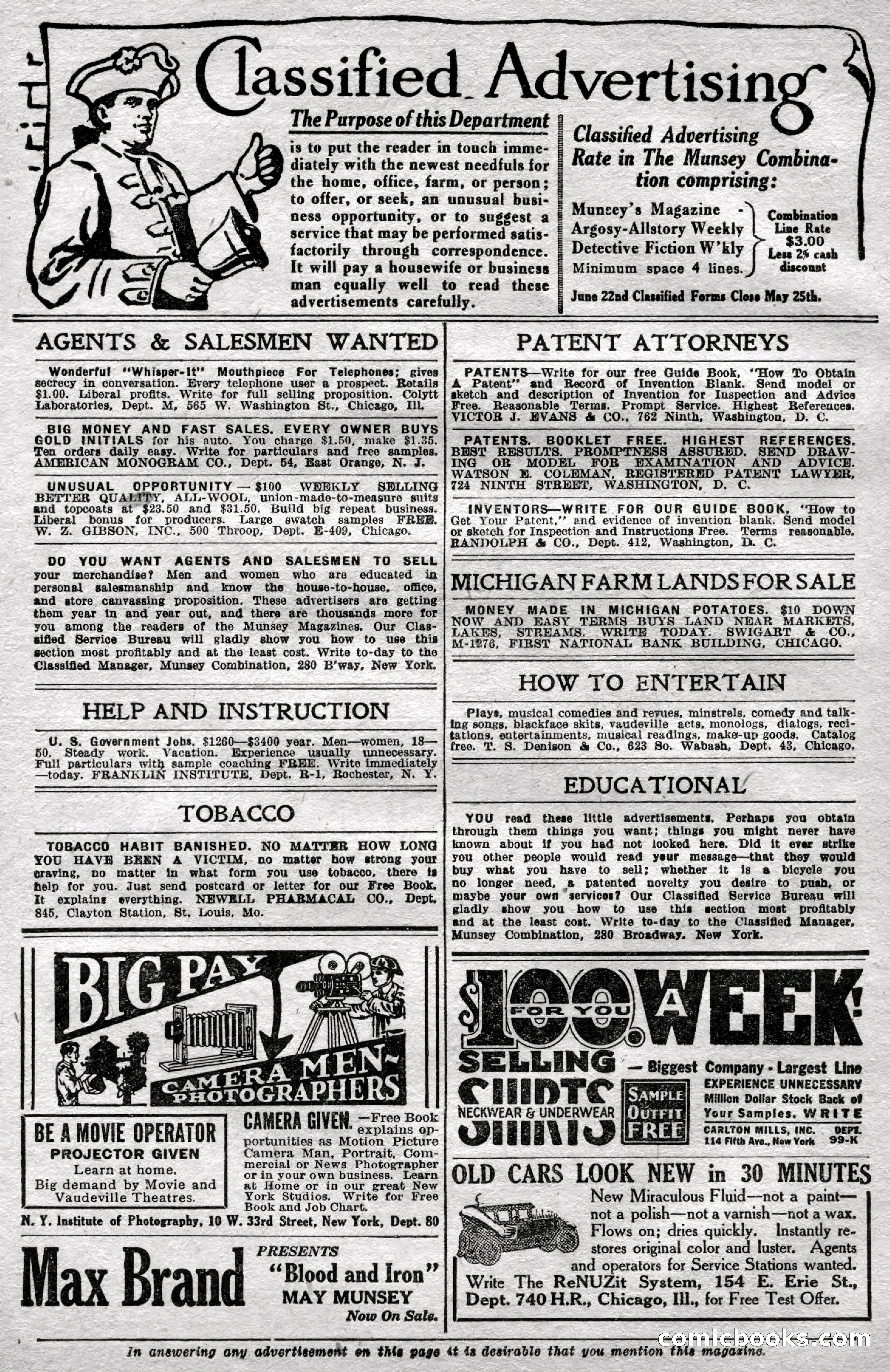 Argosy All-Story Weekly — page 6 of 148