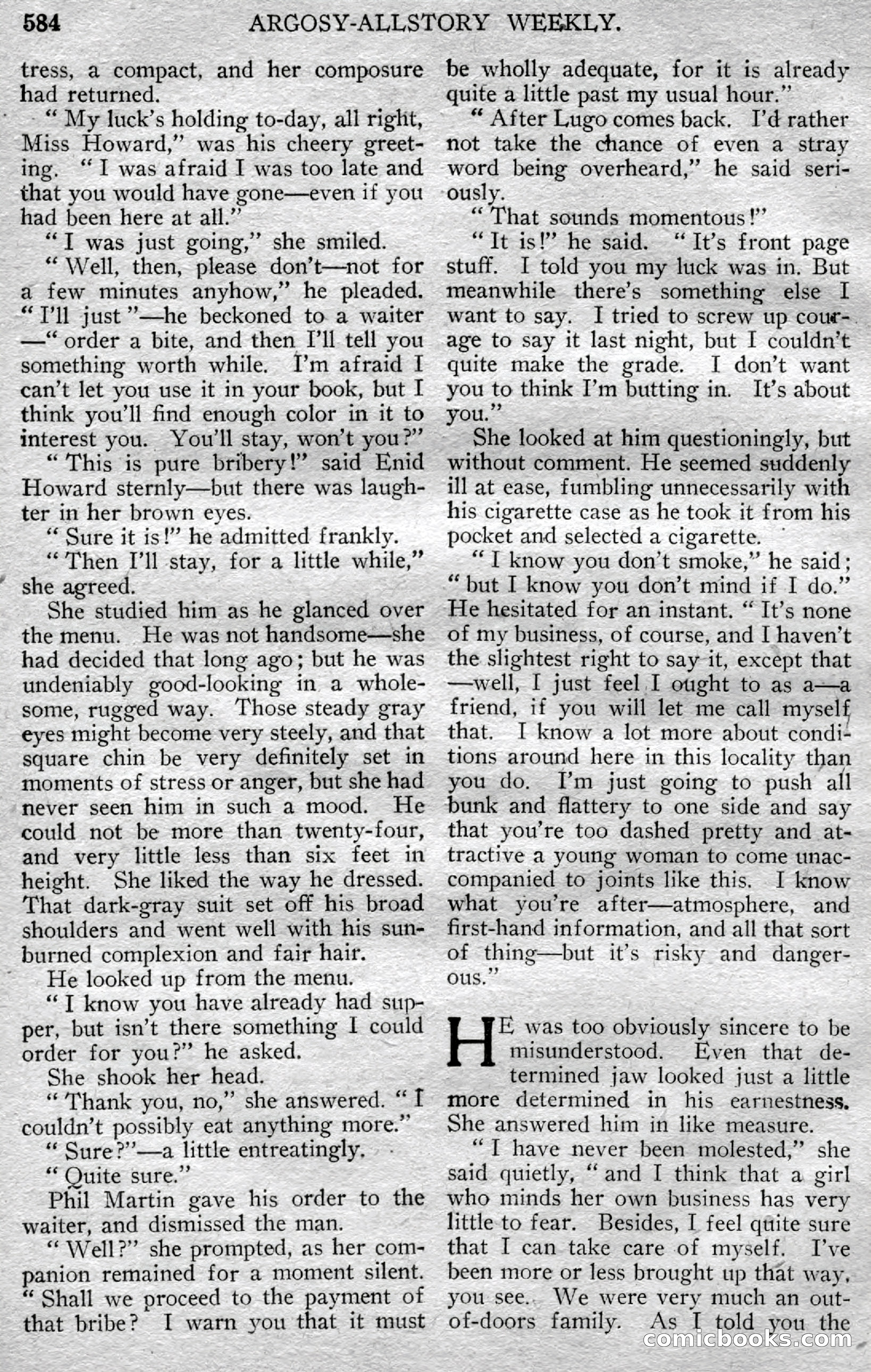 Argosy All-Story Weekly — page 10 of 148