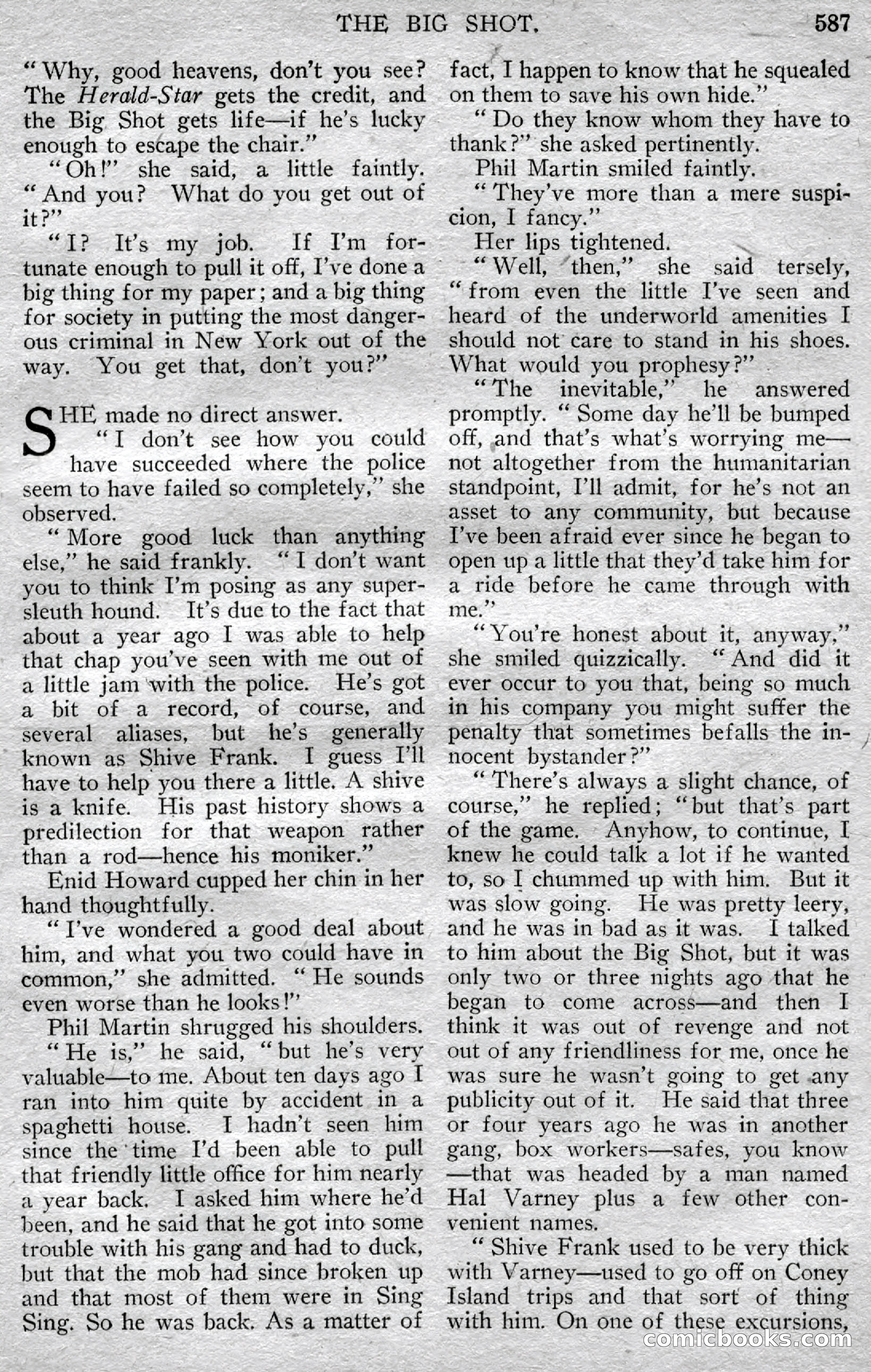 Argosy All-Story Weekly — page 13 of 148