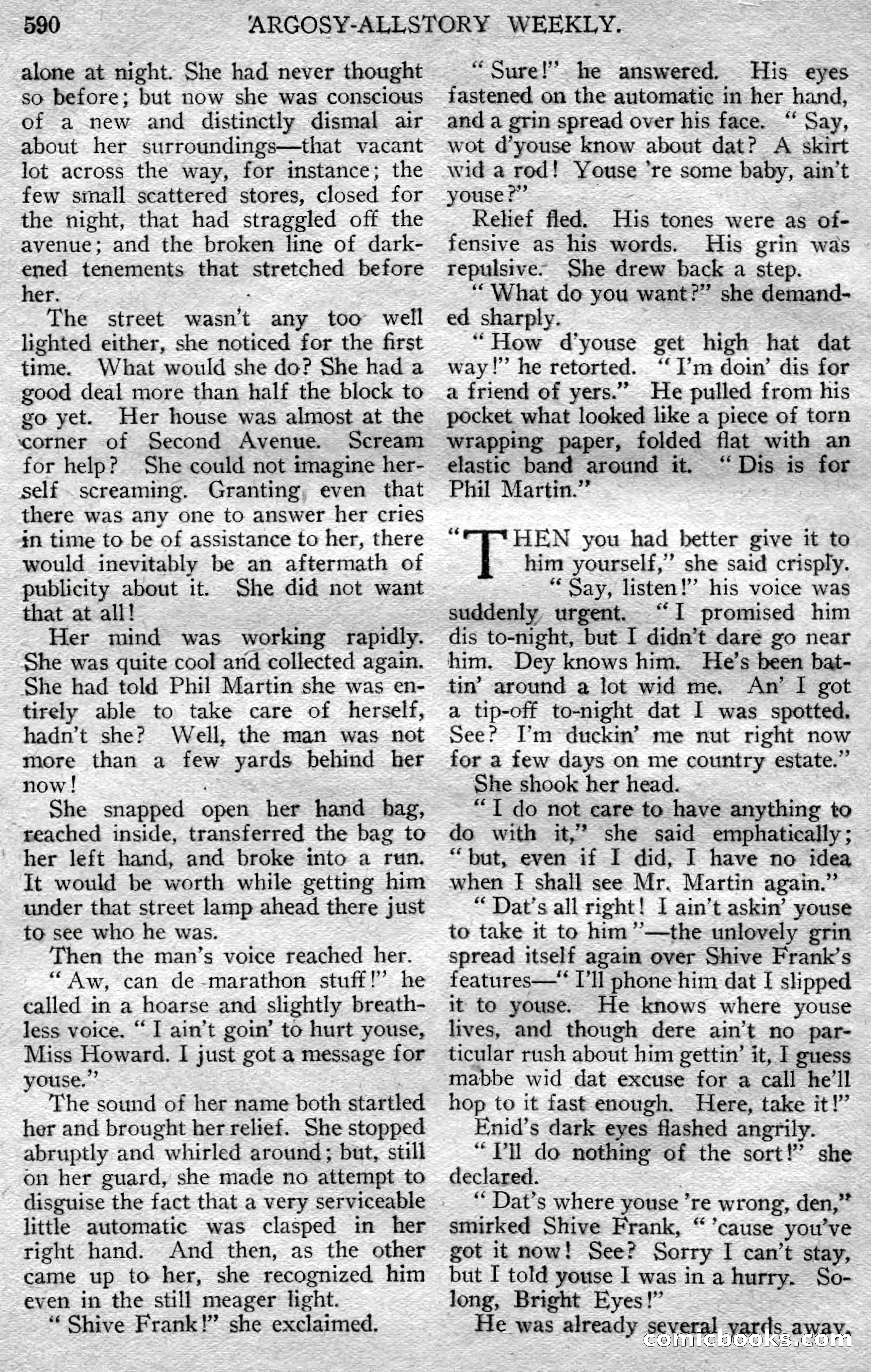 Argosy All-Story Weekly — page 16 of 148