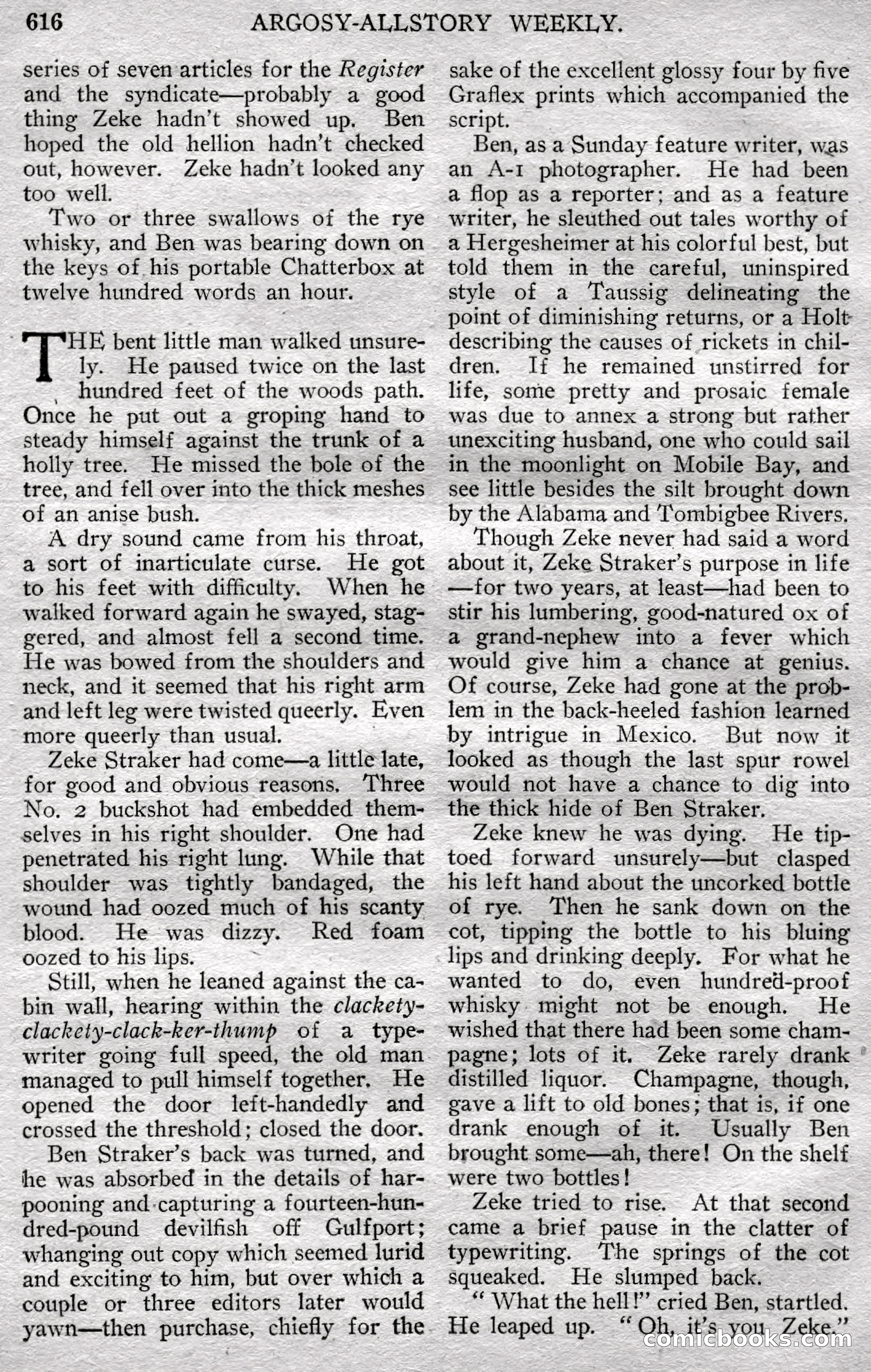 Argosy All-Story Weekly — page 42 of 148