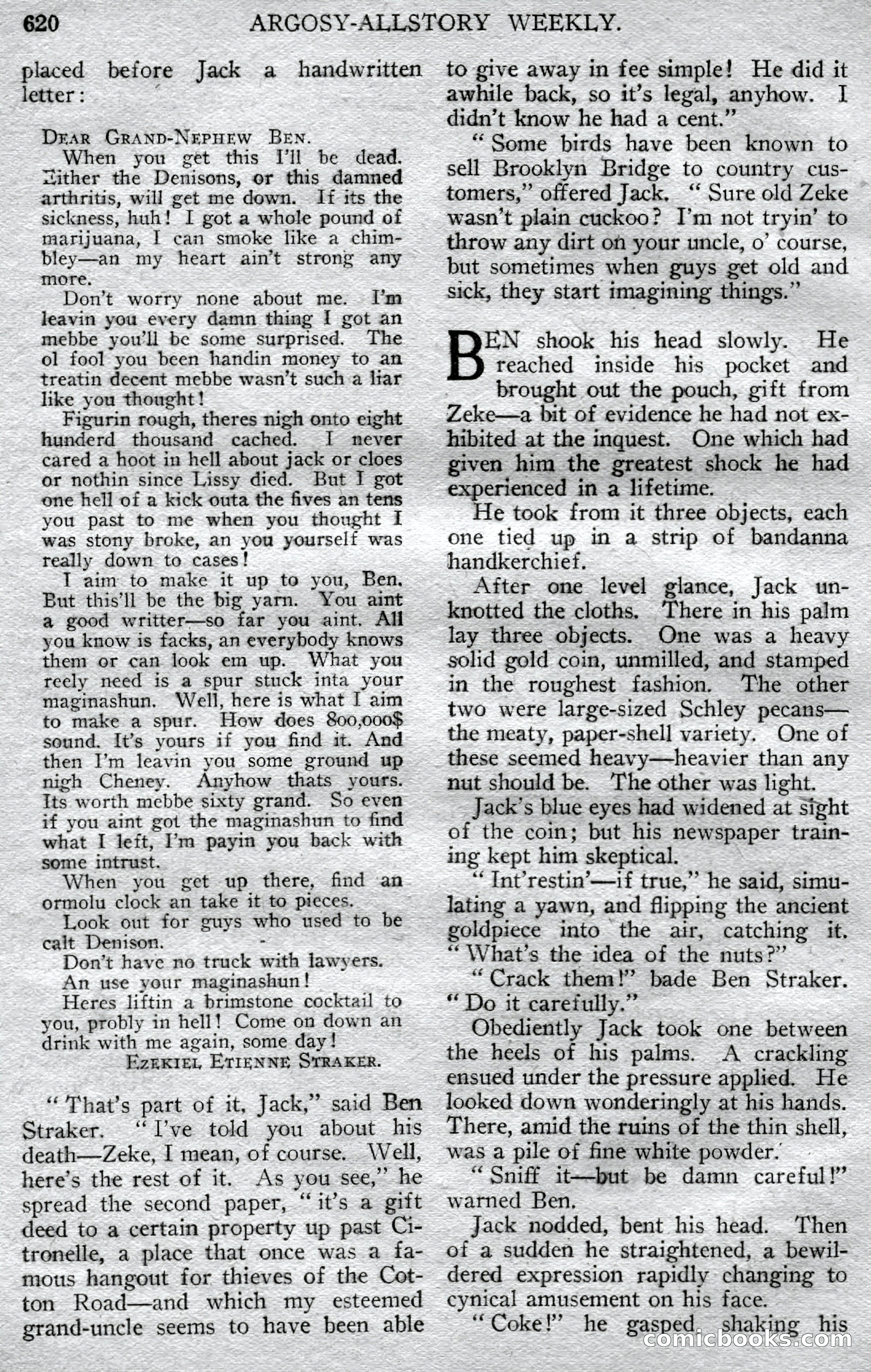 Argosy All-Story Weekly — page 46 of 148