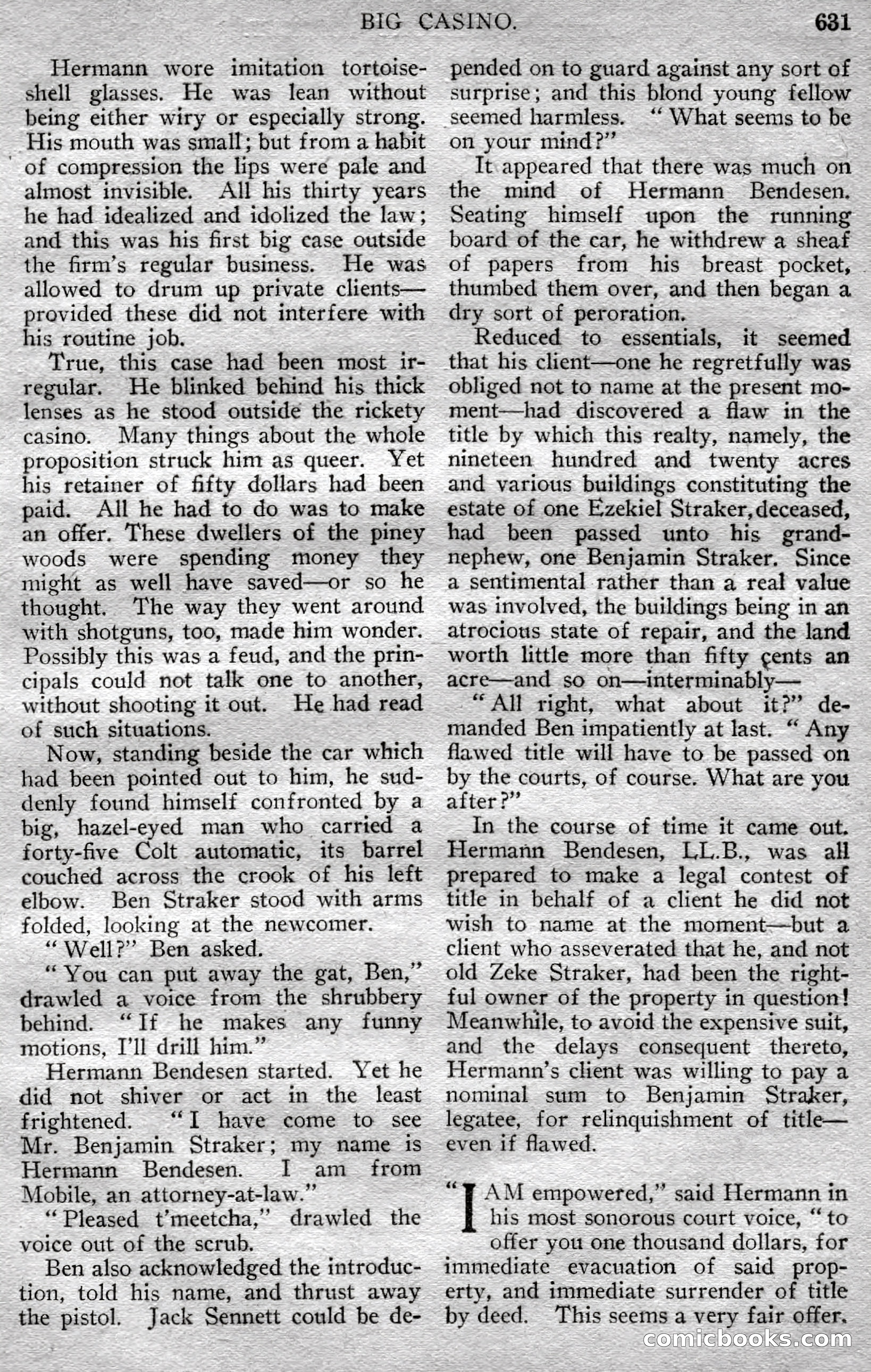 Argosy All-Story Weekly — page 57 of 148