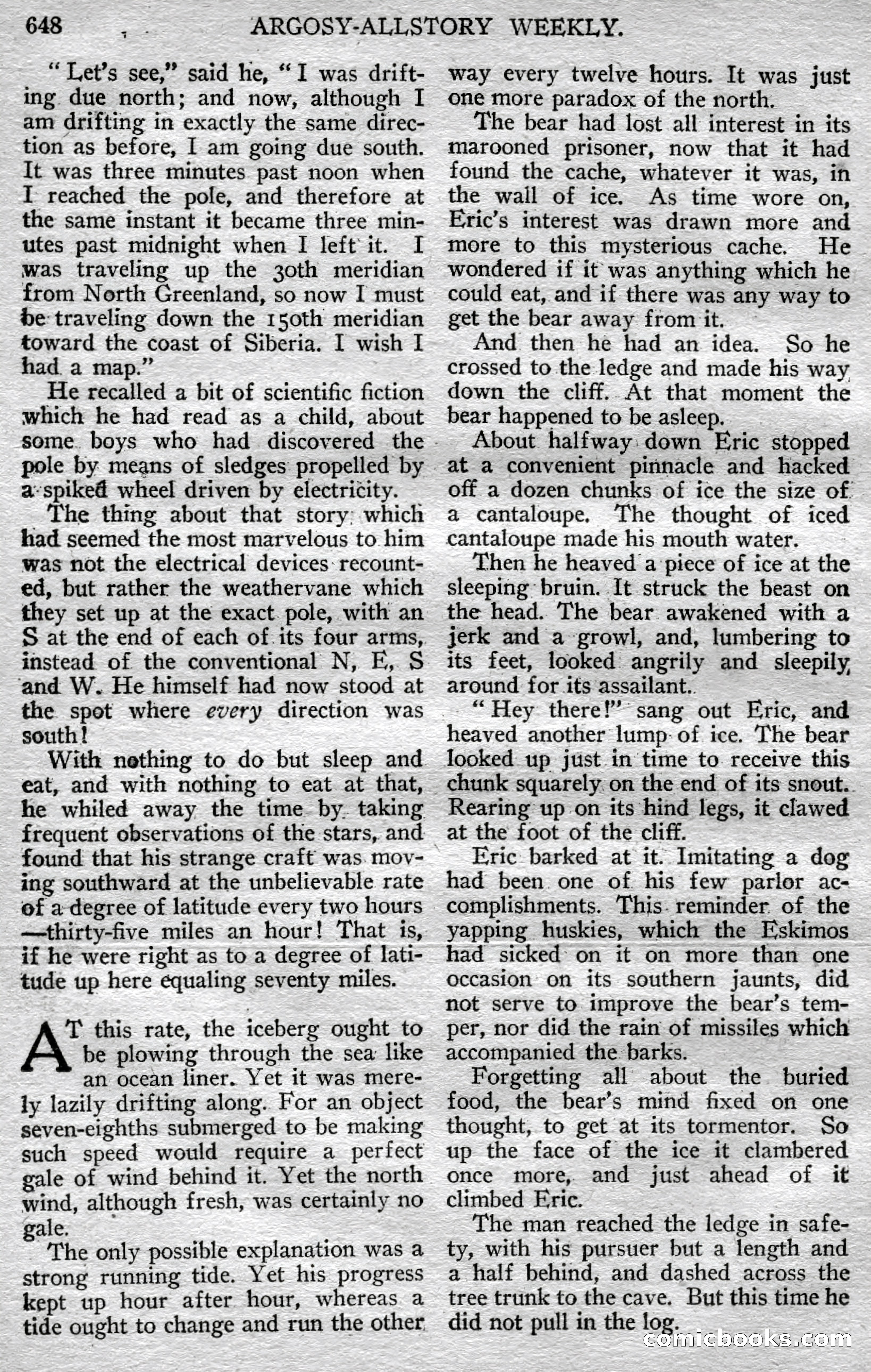 Argosy All-Story Weekly — page 74 of 148