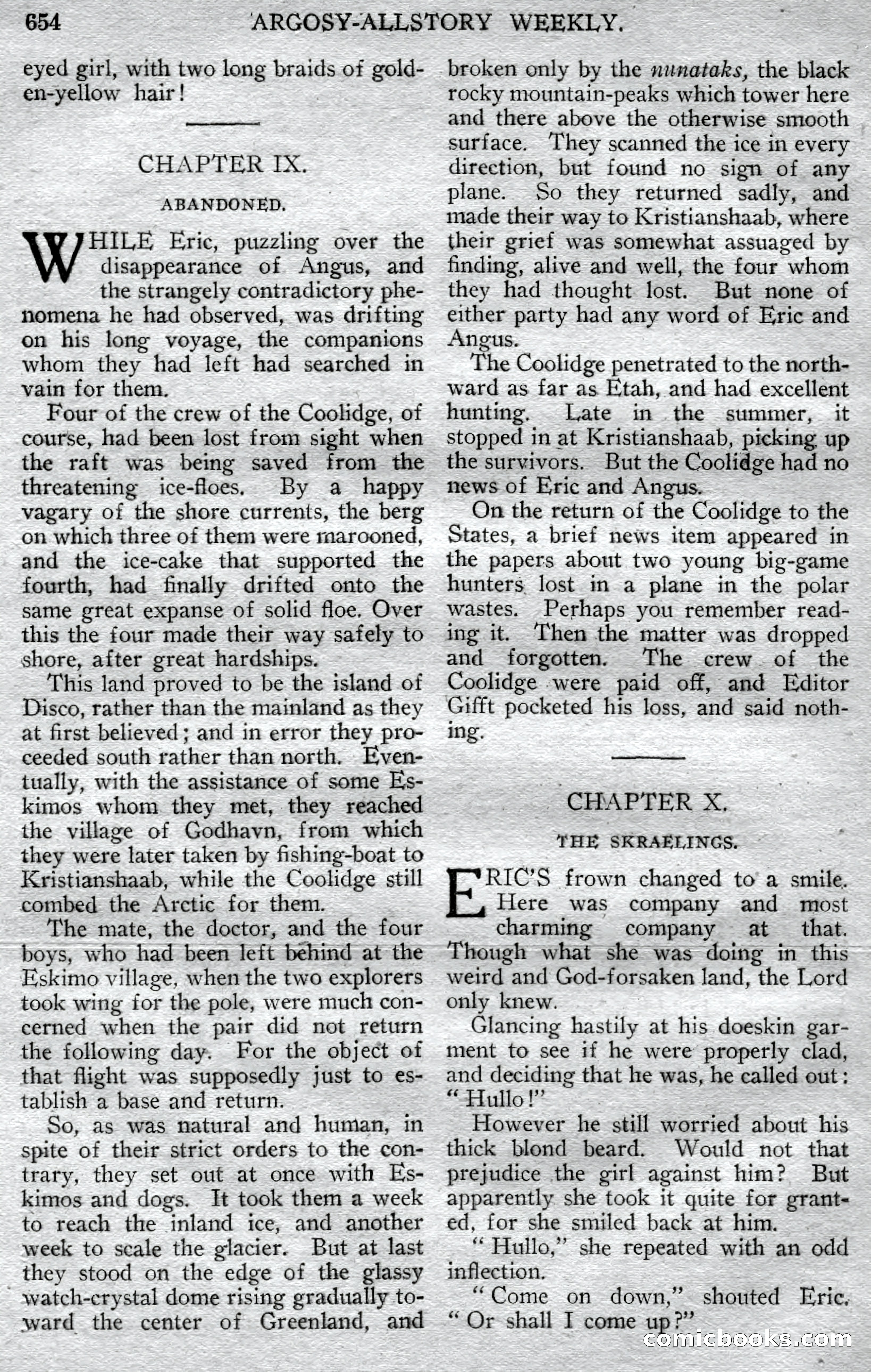 Argosy All-Story Weekly — page 80 of 148