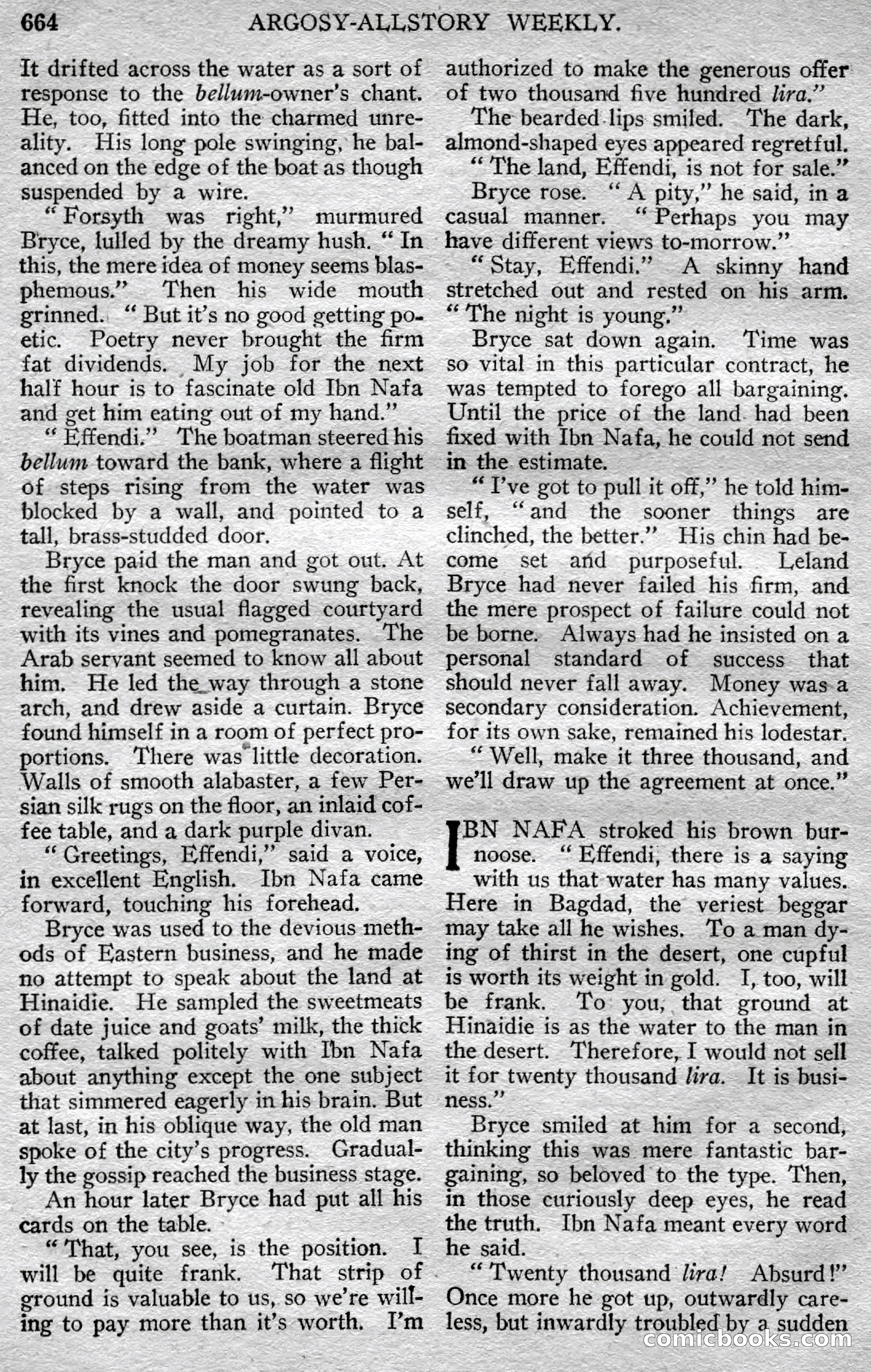 Argosy All-Story Weekly — page 90 of 148