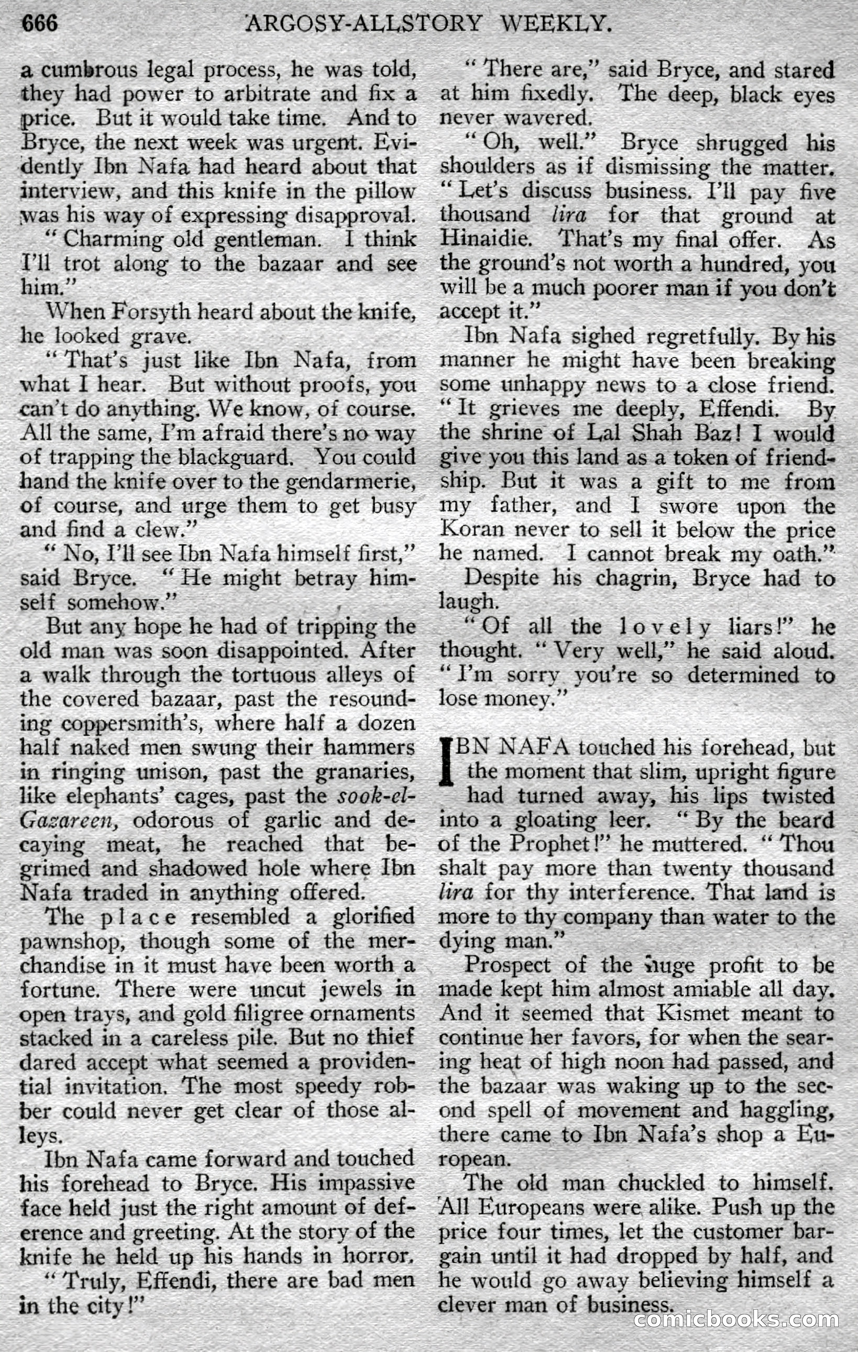 Argosy All-Story Weekly — page 92 of 148
