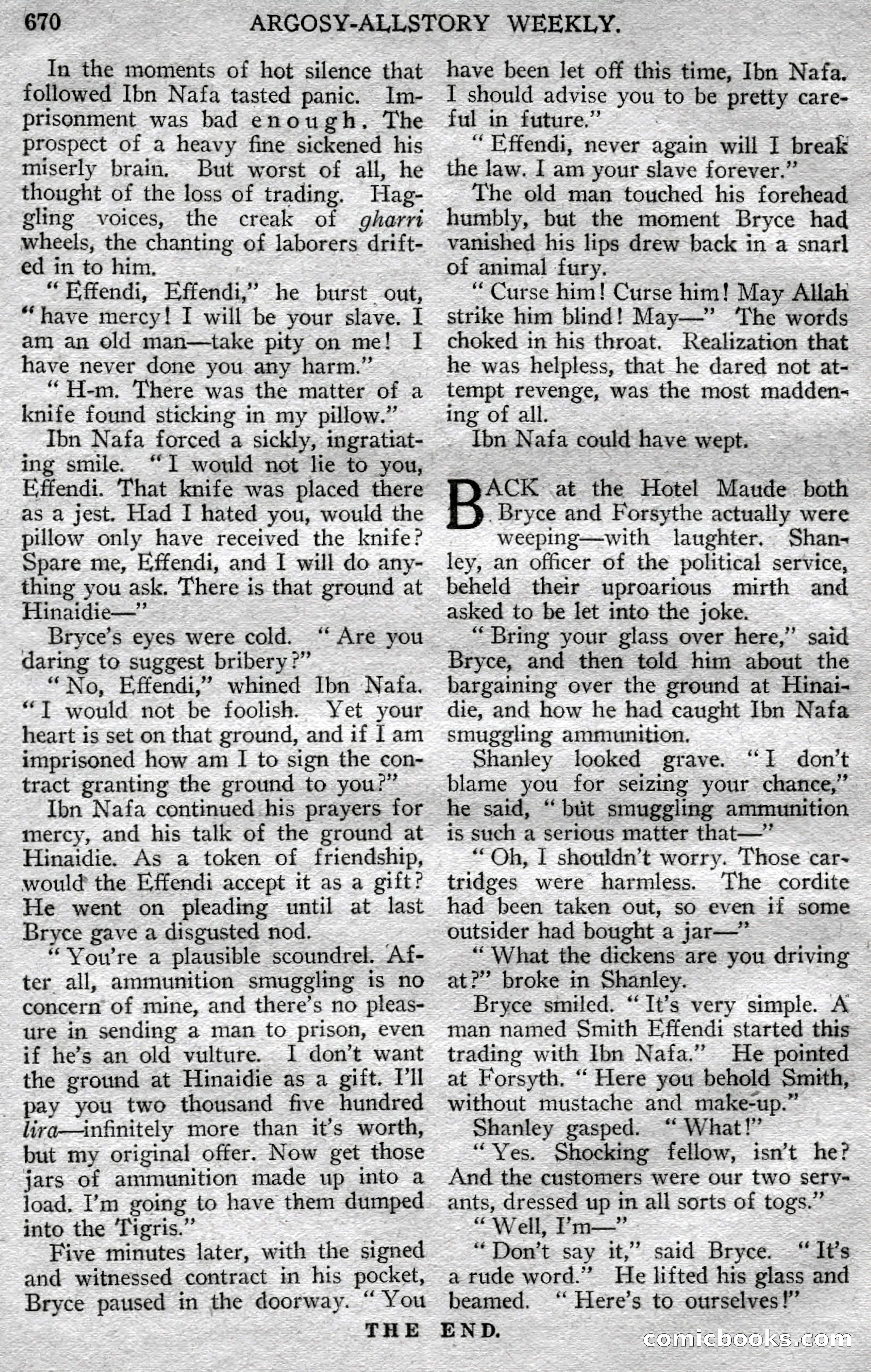 Argosy All-Story Weekly — page 96 of 148