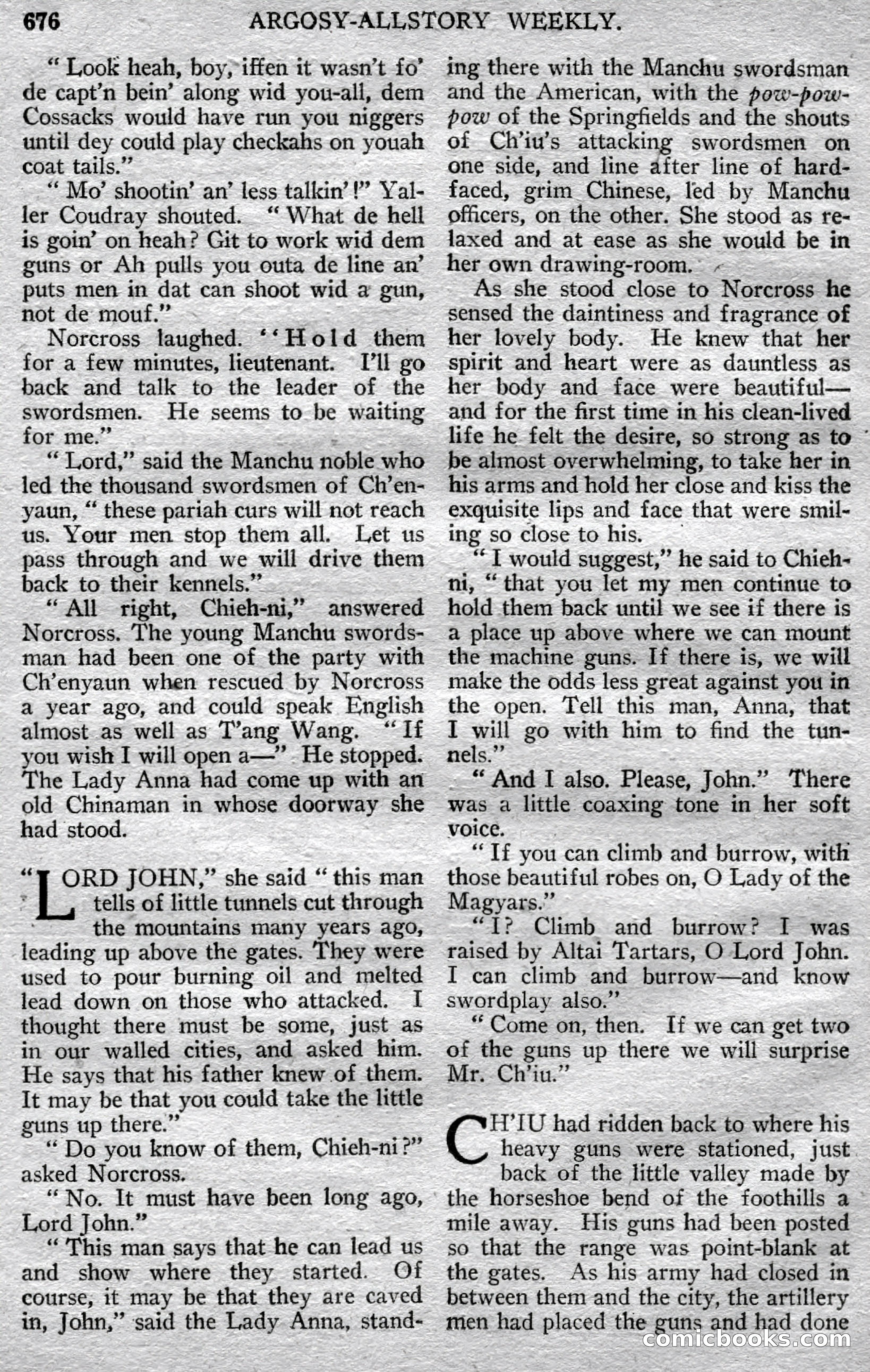 Argosy All-Story Weekly — page 102 of 148
