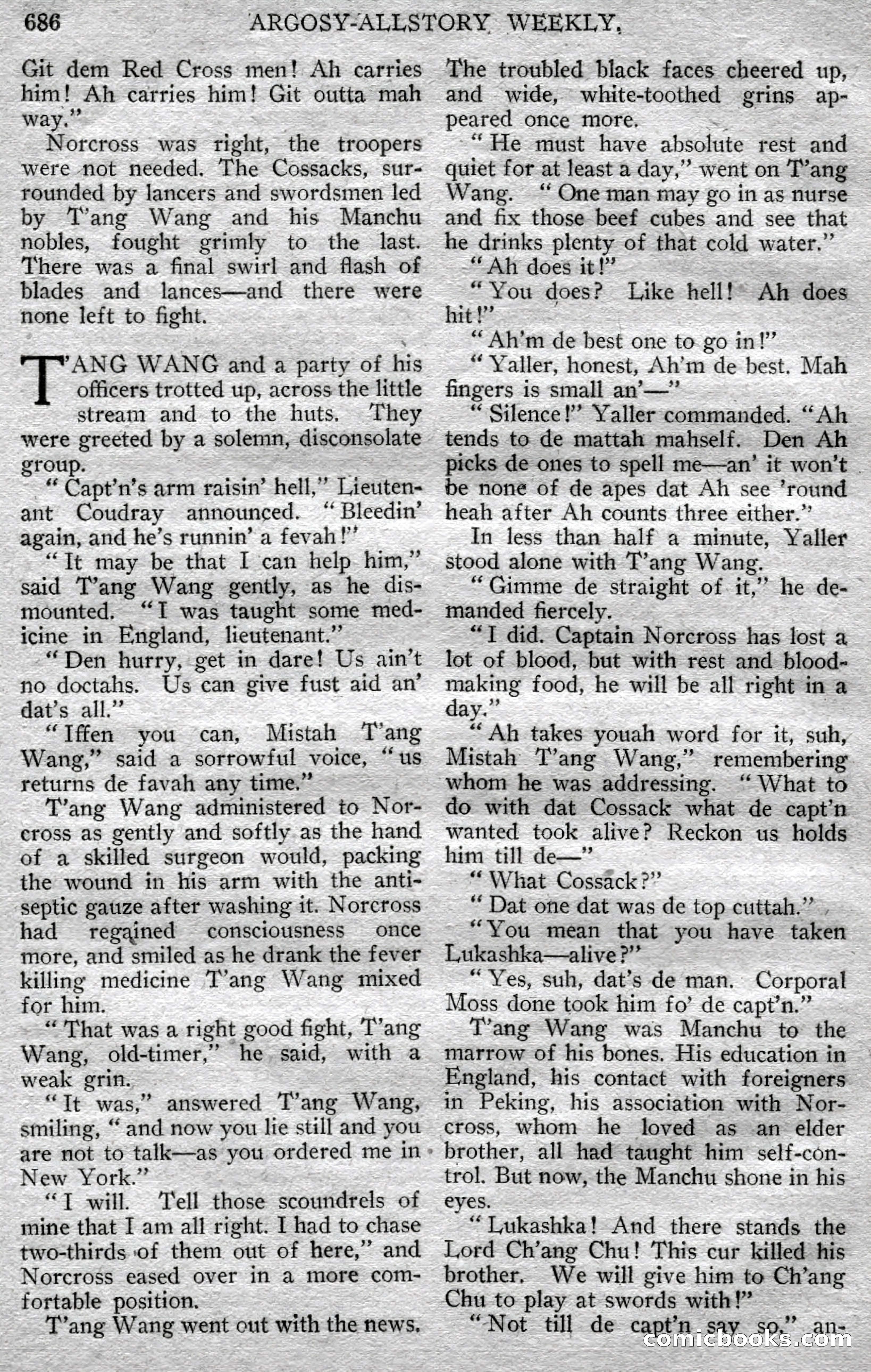 Argosy All-Story Weekly — page 112 of 148