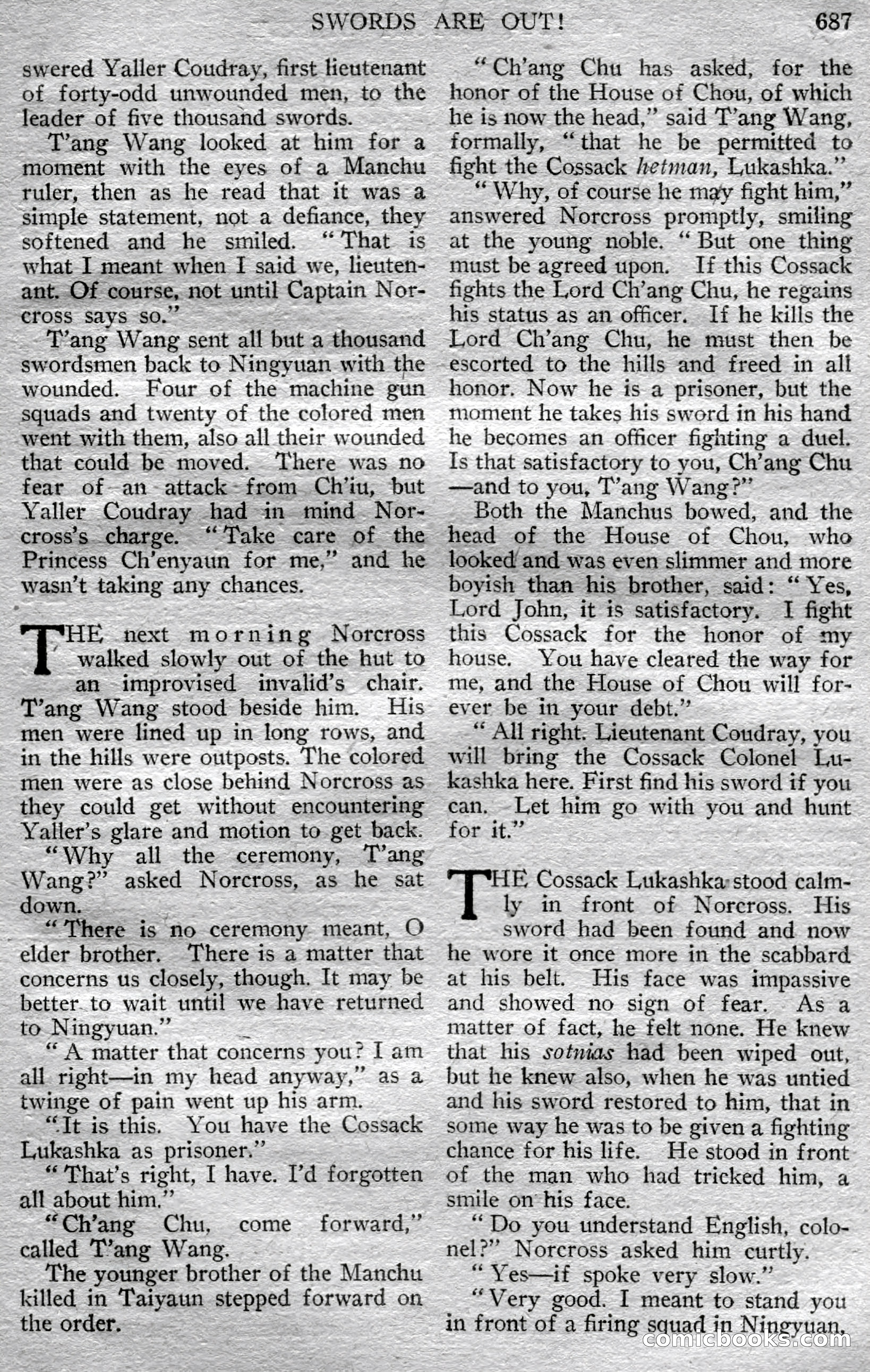 Argosy All-Story Weekly — page 113 of 148