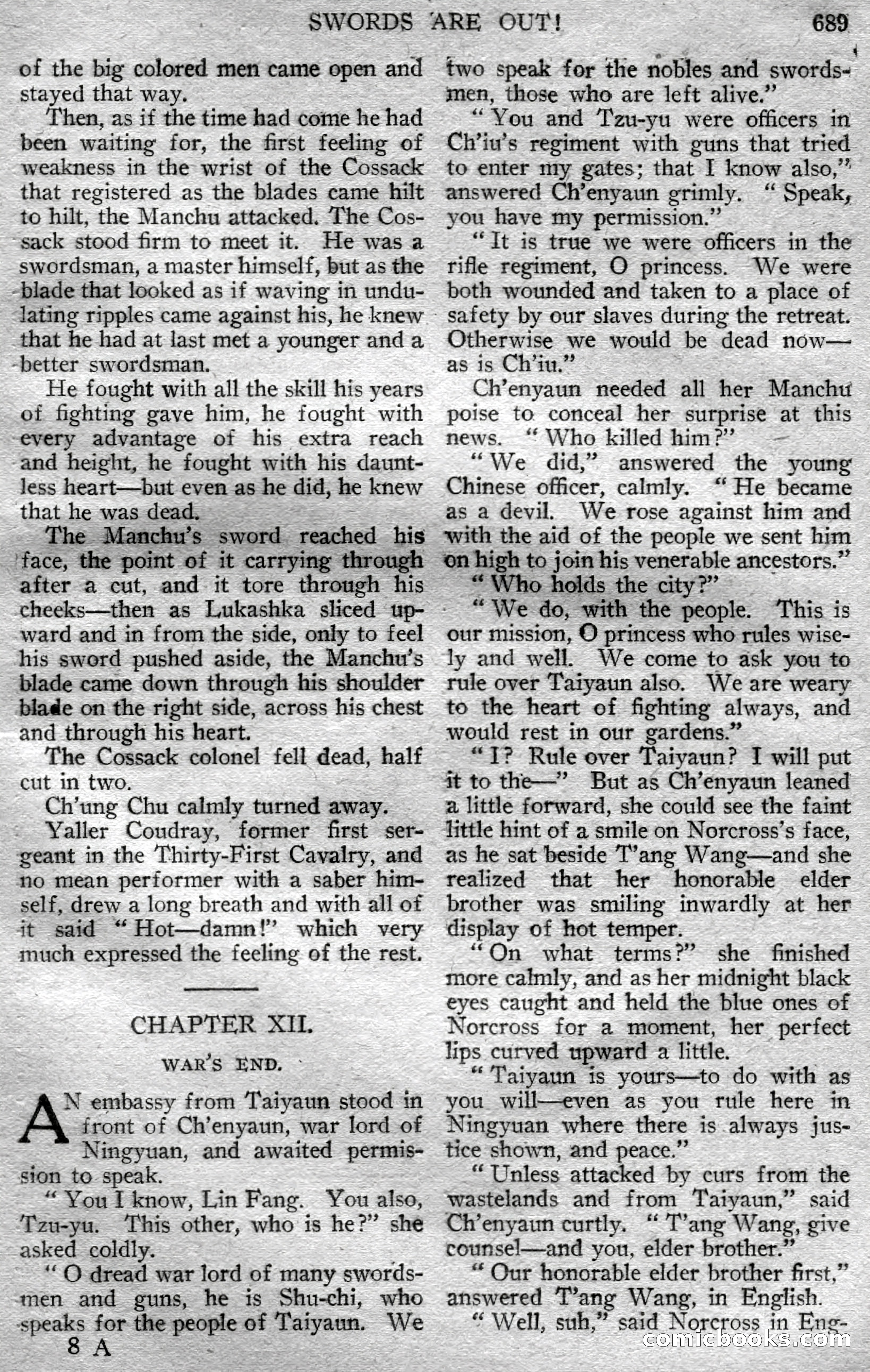 Argosy All-Story Weekly — page 115 of 148