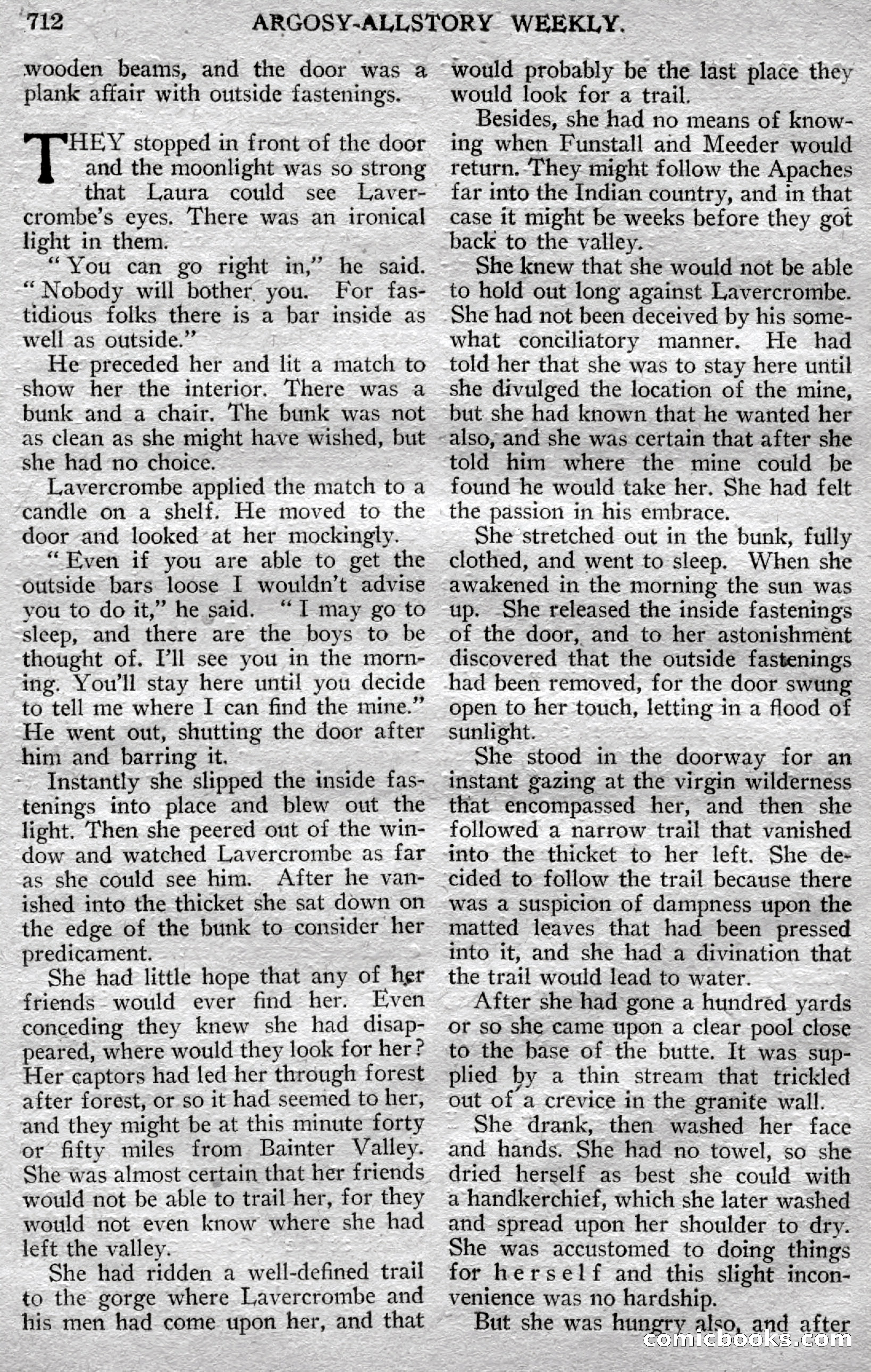 Argosy All-Story Weekly — page 138 of 148