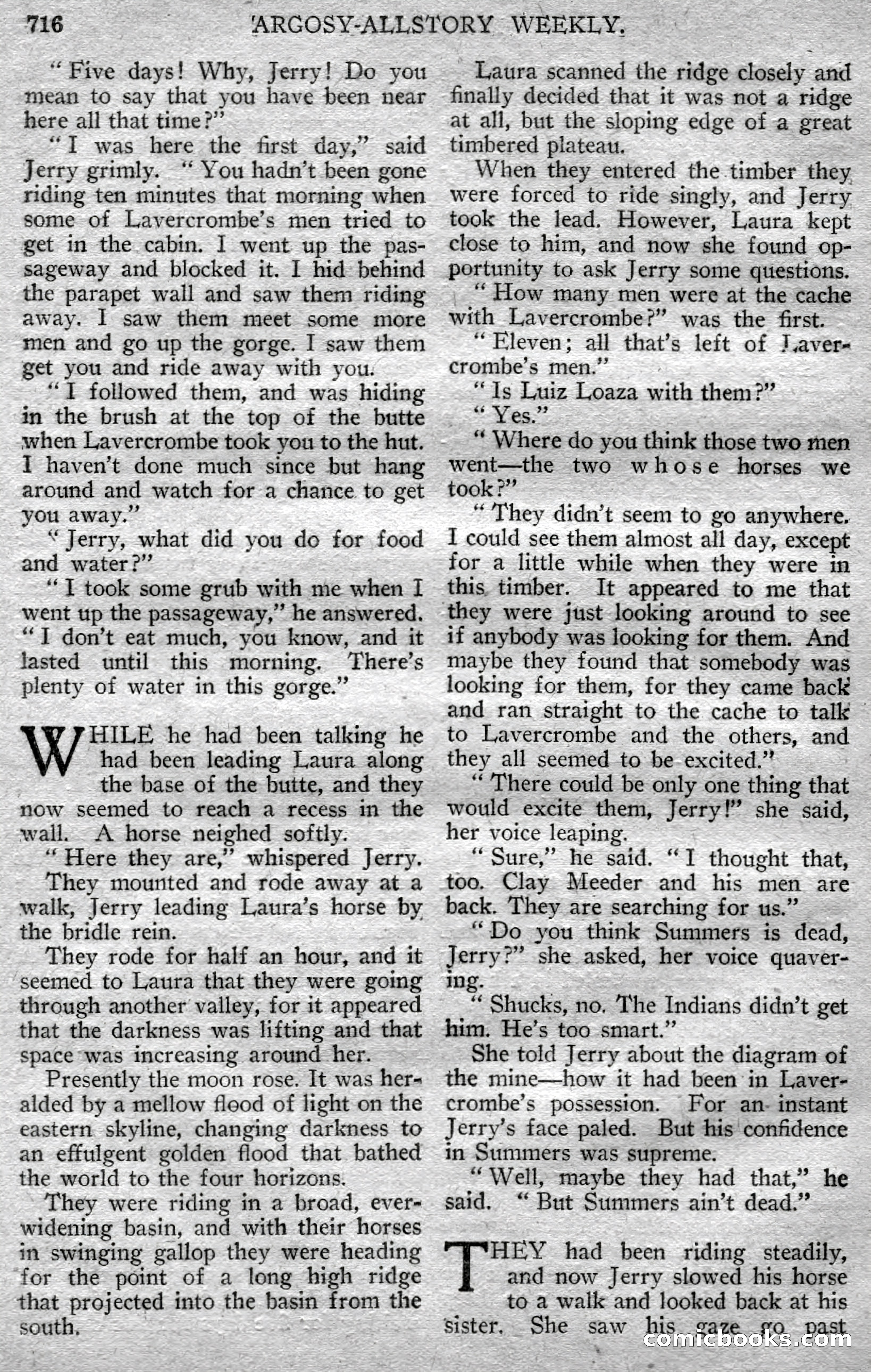 Argosy All-Story Weekly — page 142 of 148