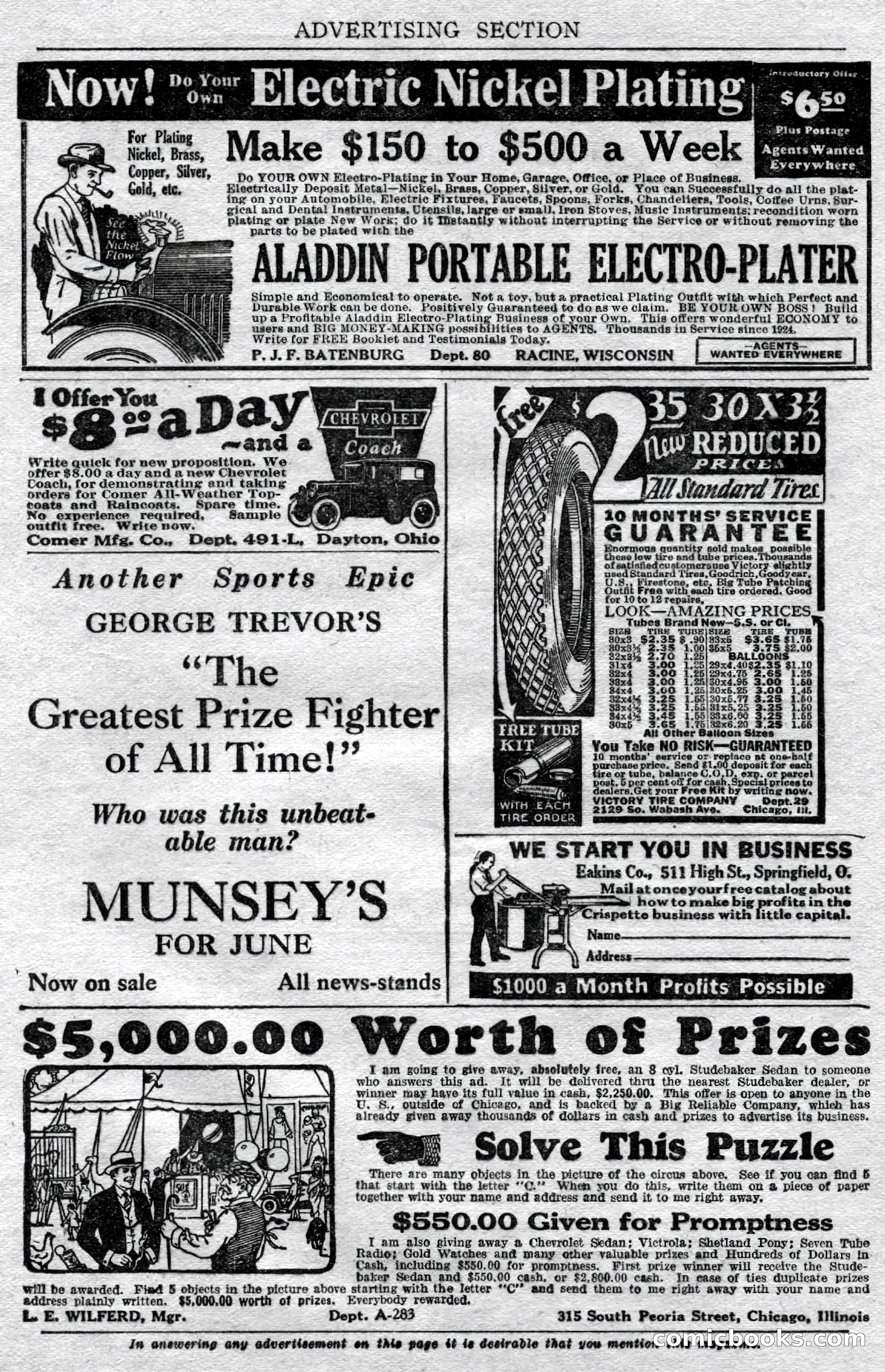 Argosy All-Story Weekly, May 25, 1929 — page 5 of 148